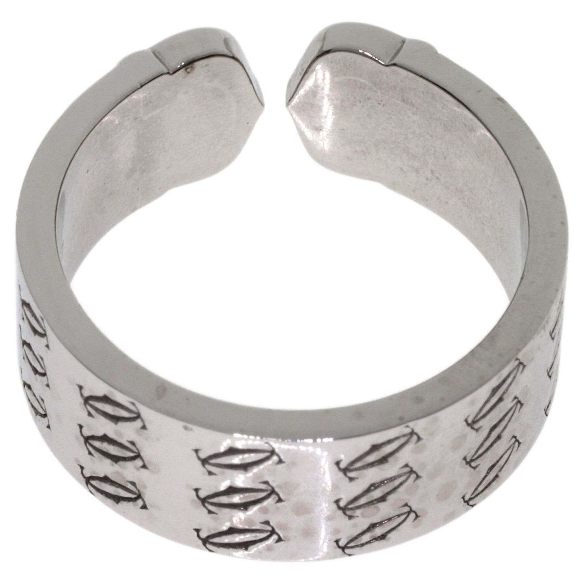 Cartier Cartier 2C Ring, 2000 Christmas Limited Edition, #57, 18K White Gold, Women's, CARTIER Size ONE SIZE - 4 Thumbnail