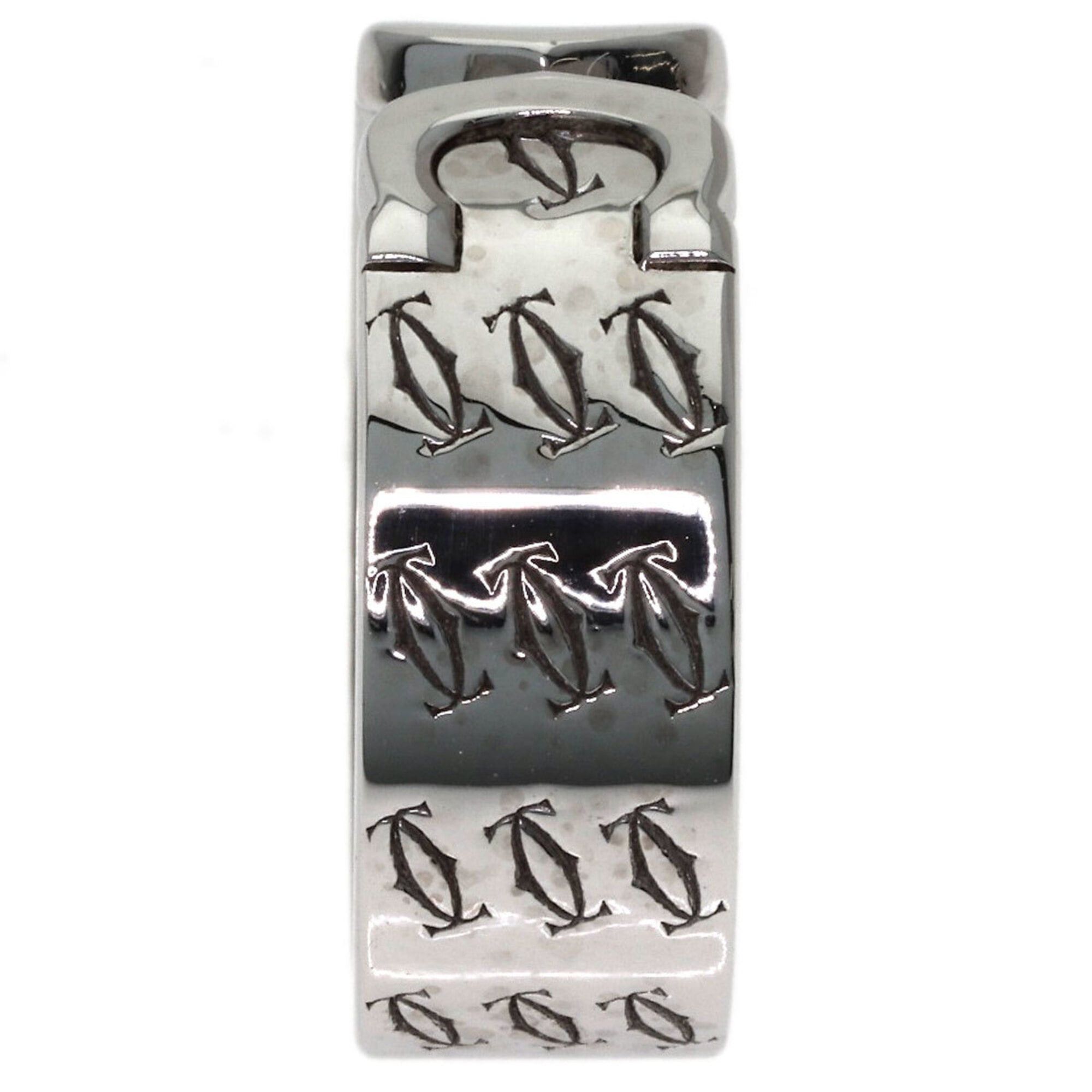 Cartier Cartier 2C Ring, 2000 Christmas Limited Edition, #57, 18K White Gold, Women's, CARTIER Size ONE SIZE - 3 Thumbnail