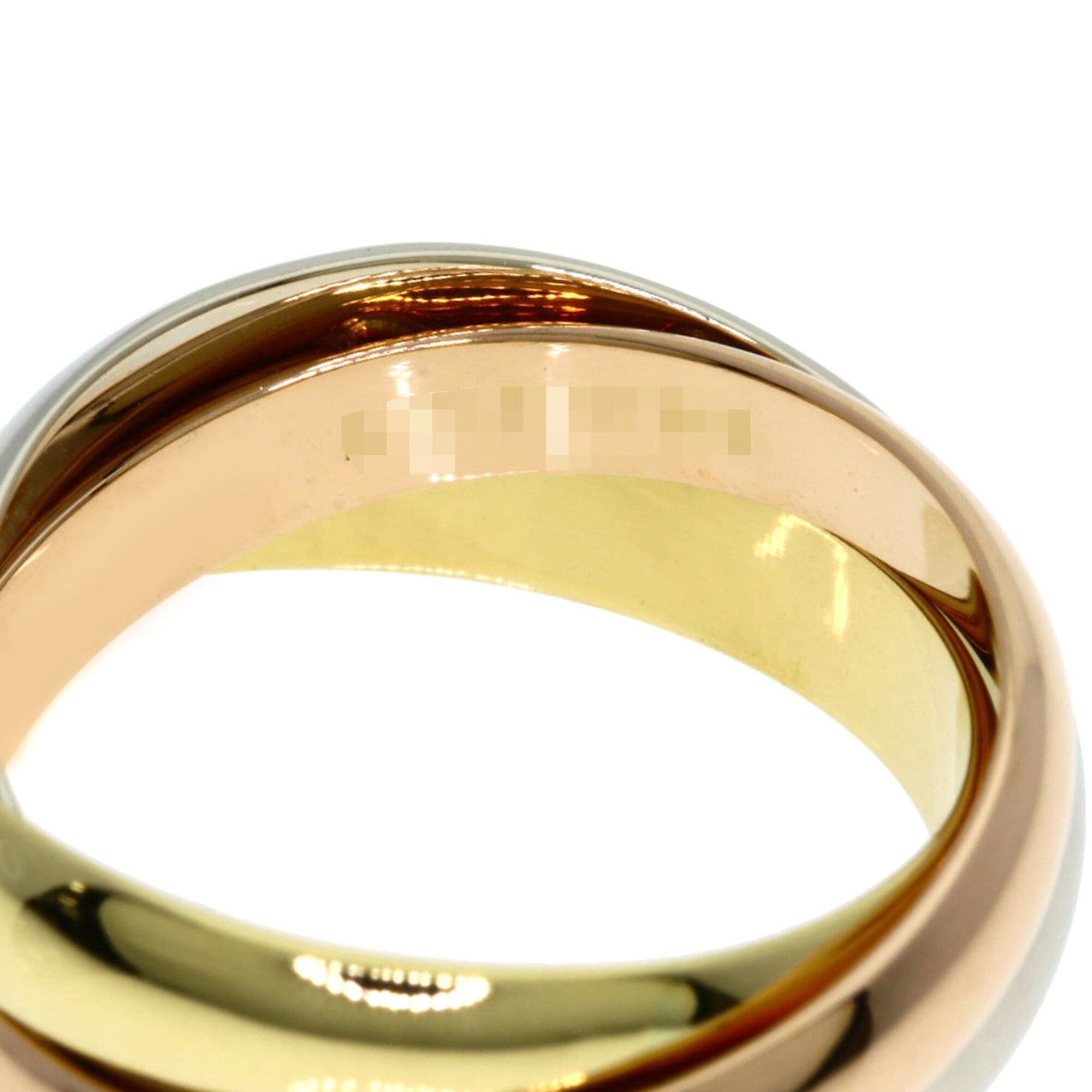 Cartier Cartier Trinity #51 Ring - 18K Yellow Gold/18K Pink White Gold Women's CARTIER Size ONE SIZE - 4 Thumbnail