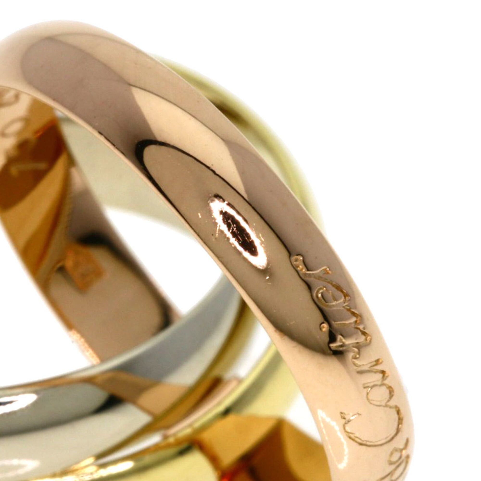 Cartier Cartier Trinity #49 Ring - 18K Yellow Gold/18K Pink White Gold Women's CARTIER Size ONE SIZE - 5 Thumbnail