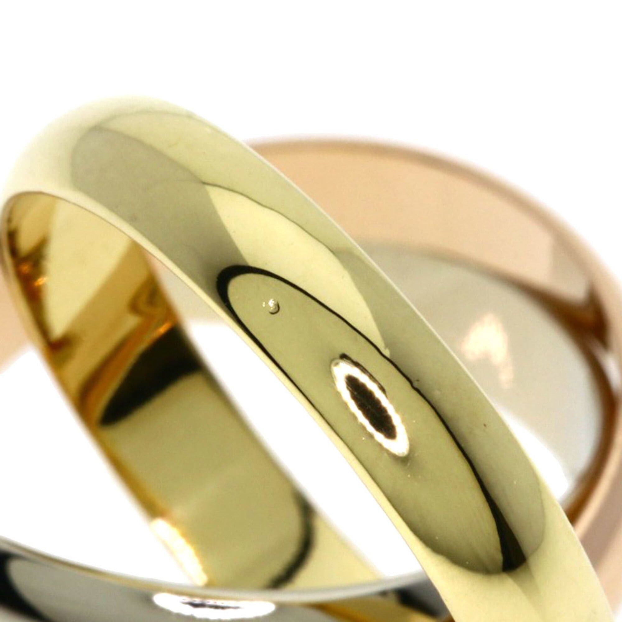 Cartier Cartier Trinity #49 Ring - 18K Yellow Gold/18K Pink White Gold Women's CARTIER Size ONE SIZE - 6 Thumbnail