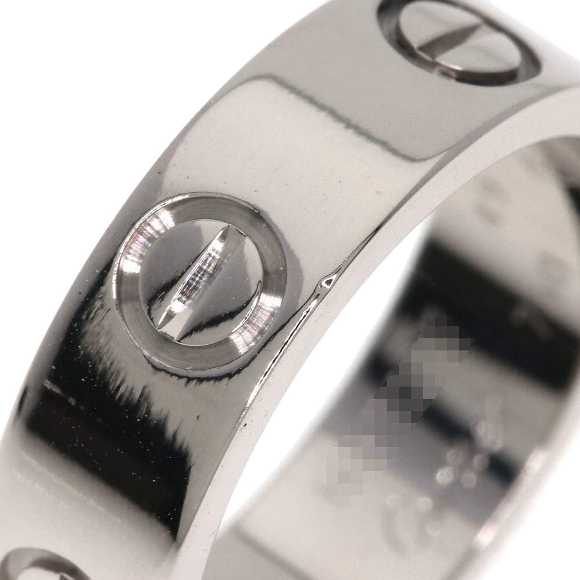 Cartier Cartier Love Ring #49, 18K White Gold, Women's Ring, CARTIER Size ONE SIZE - 7 Thumbnail