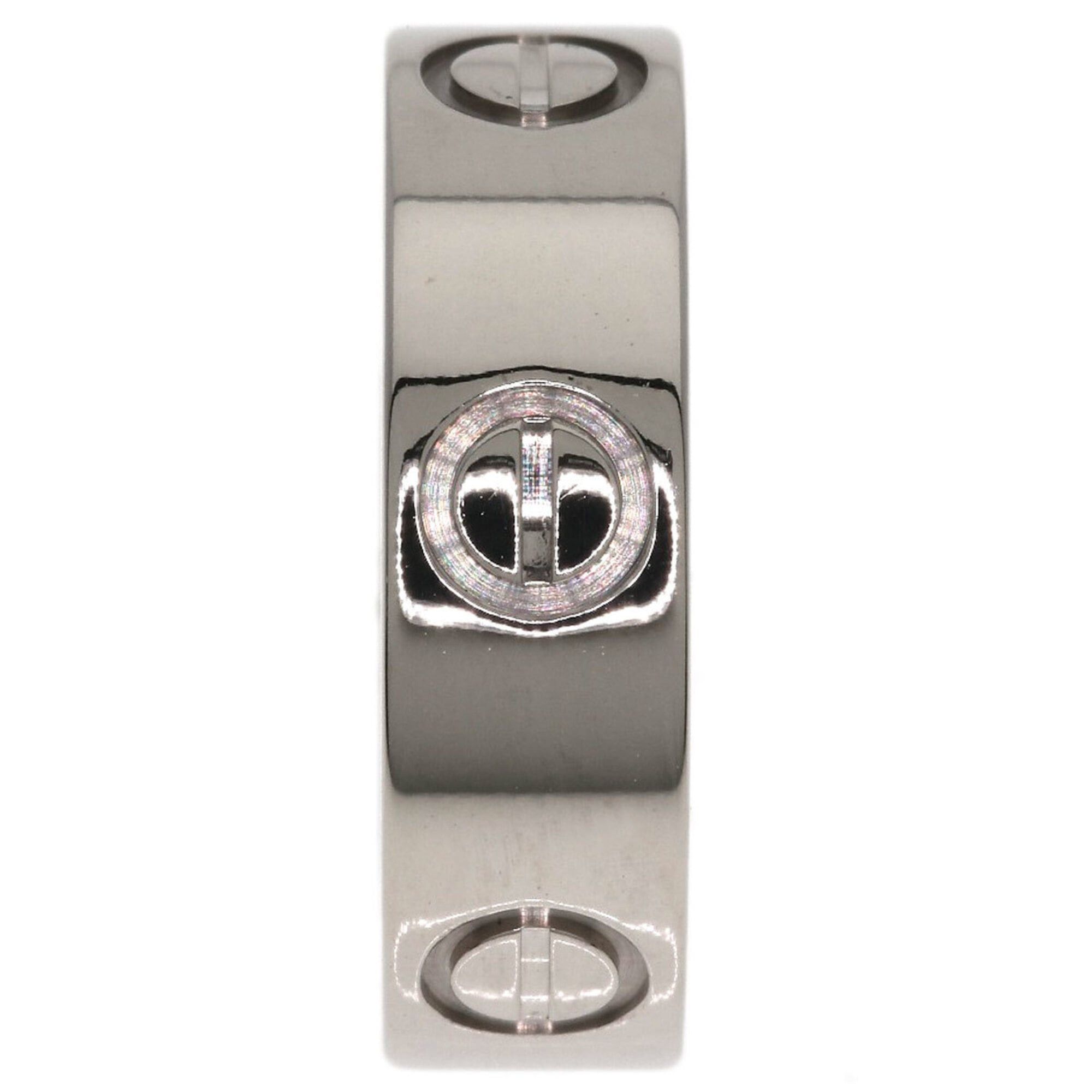 Cartier Cartier Love Ring #49, 18K White Gold, Women's Ring, CARTIER Size ONE SIZE - 3 Thumbnail