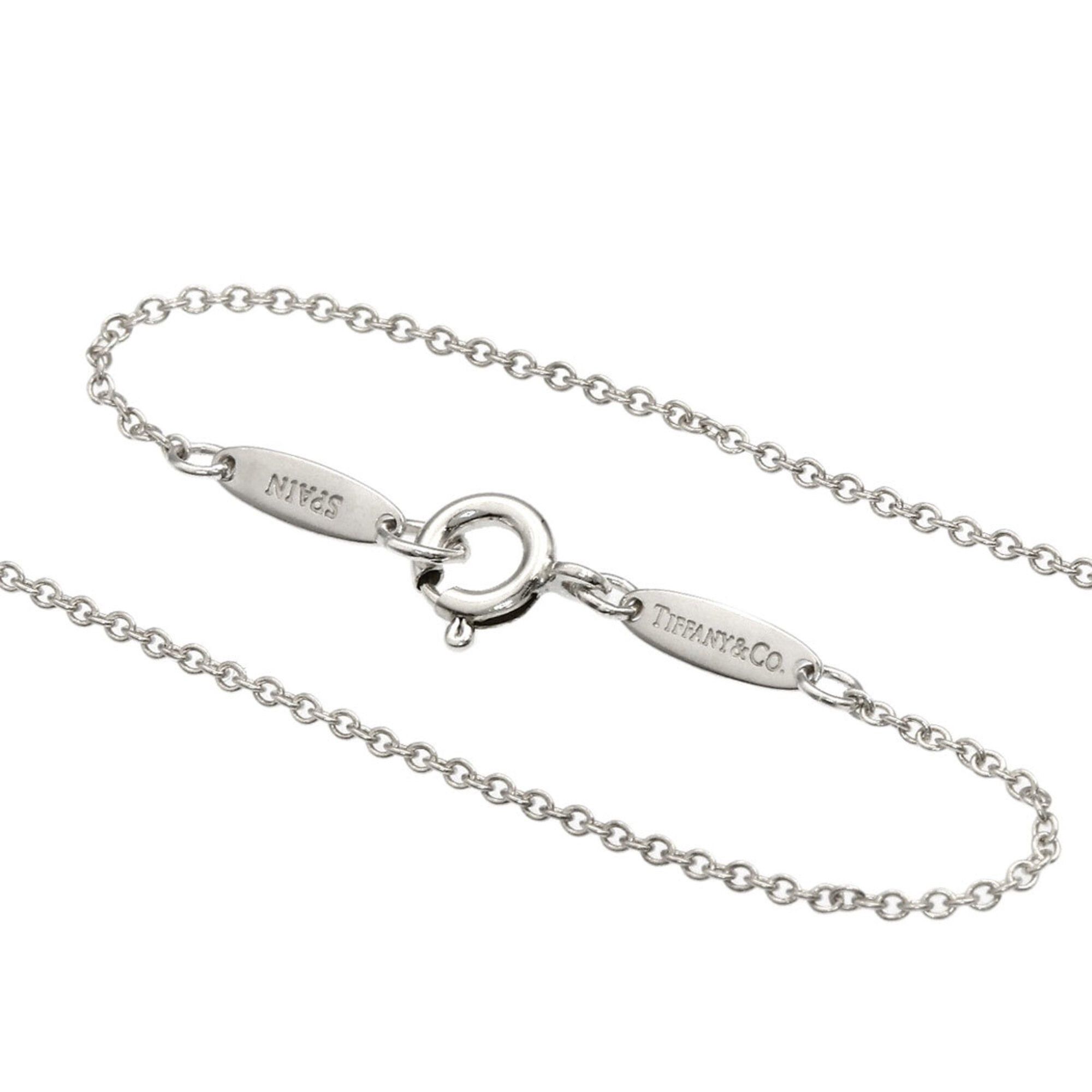 Tiffany & Co. Tiffany & Co. Open Heart Mini Necklace, Silver, Women's. Size ONE SIZE - 3 Thumbnail