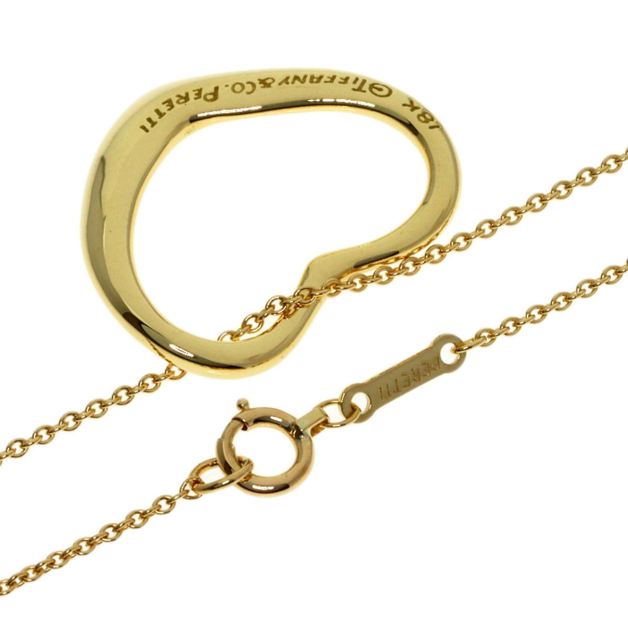 Tiffany & Co. Tiffany & Co. Open Heart Necklace, 18K Yellow Gold, Women's. Size ONE SIZE - 2 Thumbnail