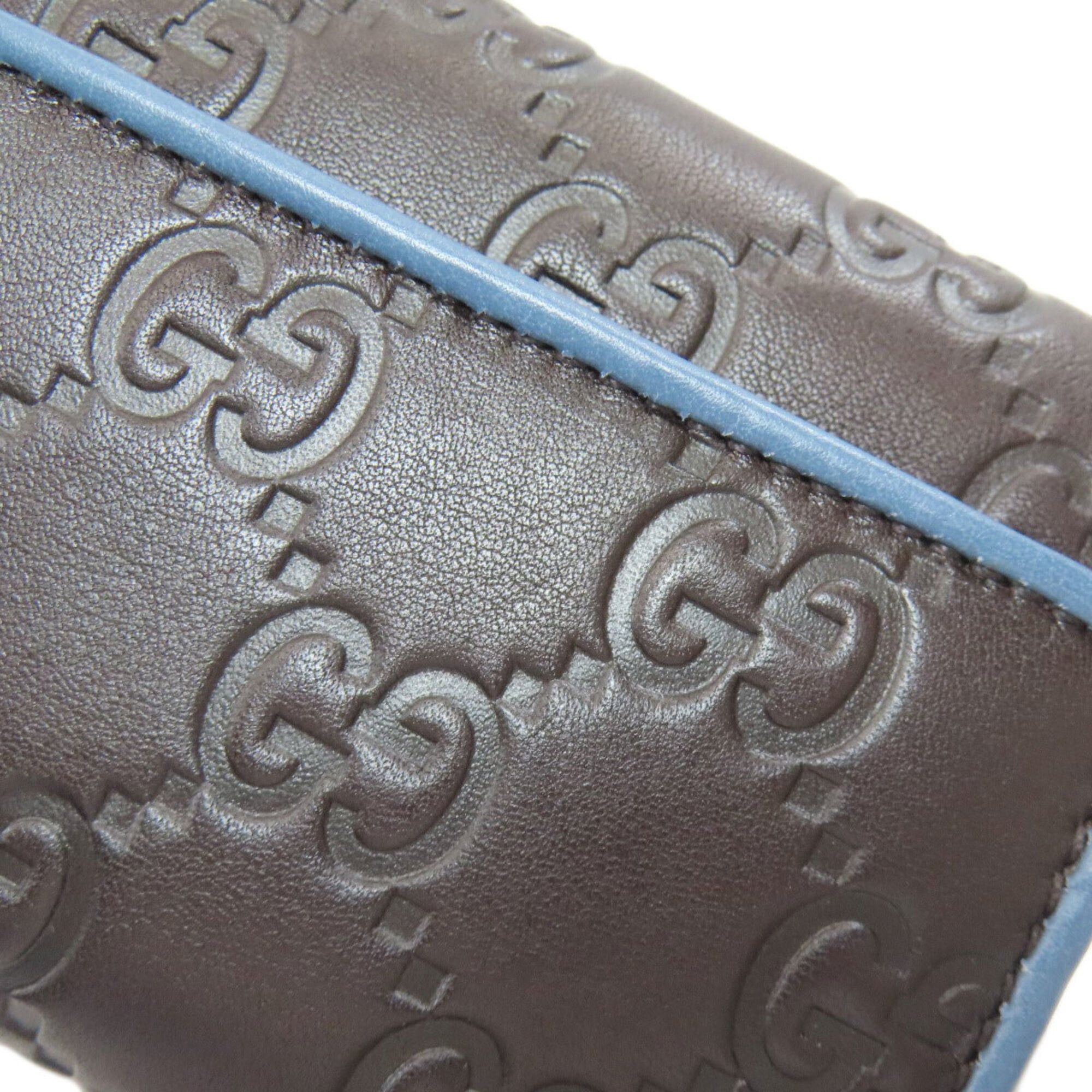 Gucci Gucci 256441 GG Signature Shima Bi-fold Wallet Leather Women's GUCCI Size ONE SIZE - 15 Thumbnail