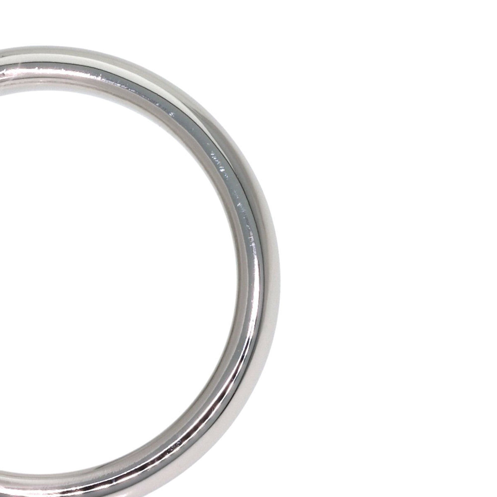 Tiffany & Co. Tiffany & Co. Curved Band 1P Diamond Ring, Platinum PT950, Women's Ring. Size ONE SIZE - 6 Thumbnail
