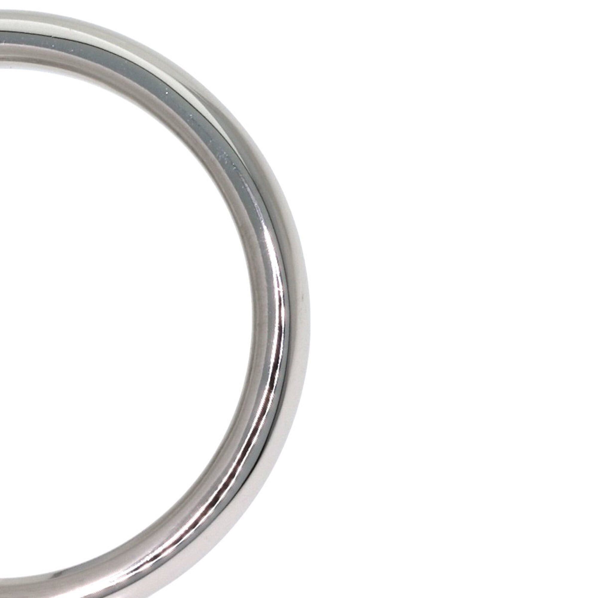 Tiffany & Co. Tiffany & Co. Curved Band 1P Diamond Ring, Platinum PT950, Women's Ring. Size ONE SIZE - 7 Thumbnail