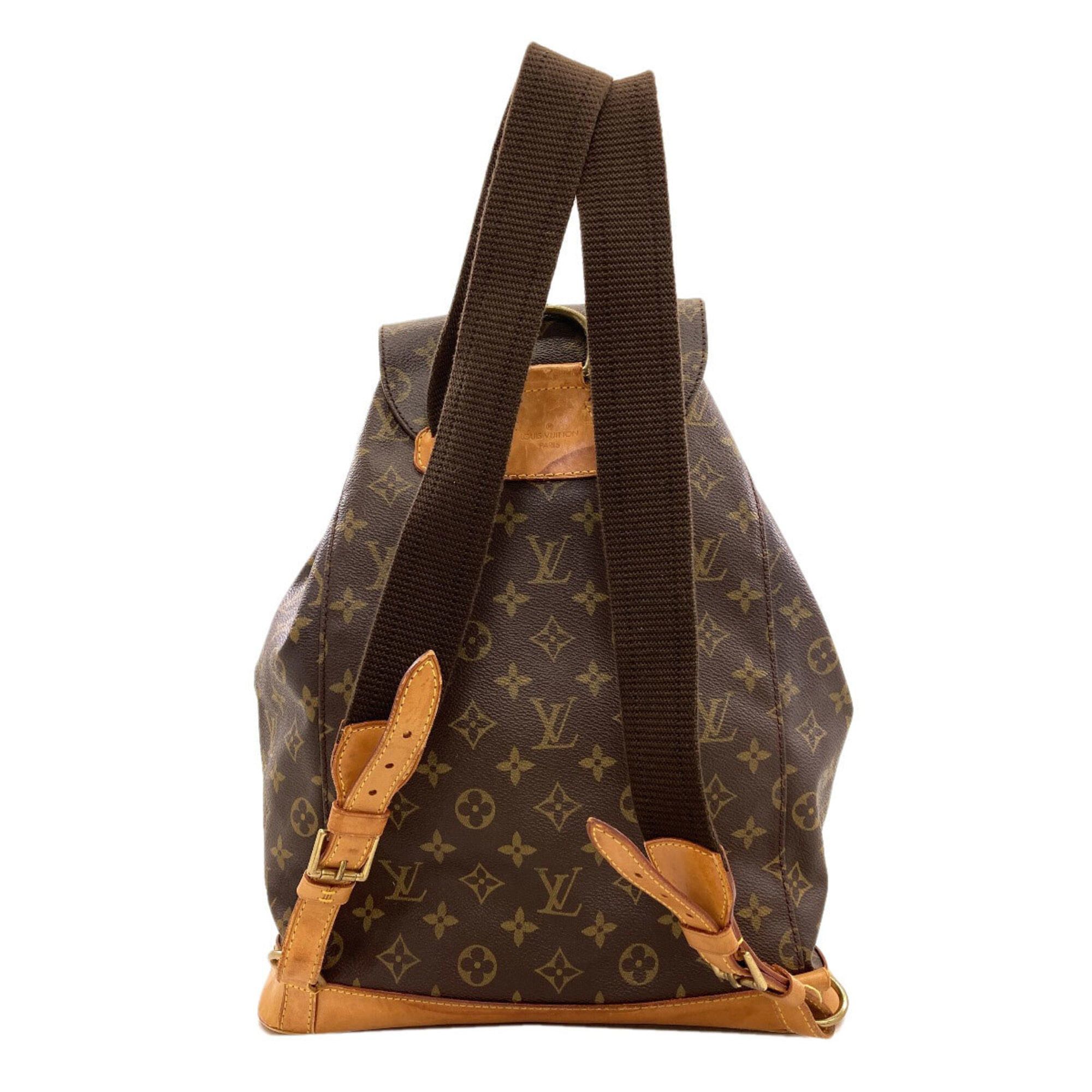 Louis Vuitton Louis Vuitton M51135 Montsouris GM Backpack/Daypack, Monogram Canvas, Women's LOUIS VUITTON Size ONE SIZE - 2 Thumbnail