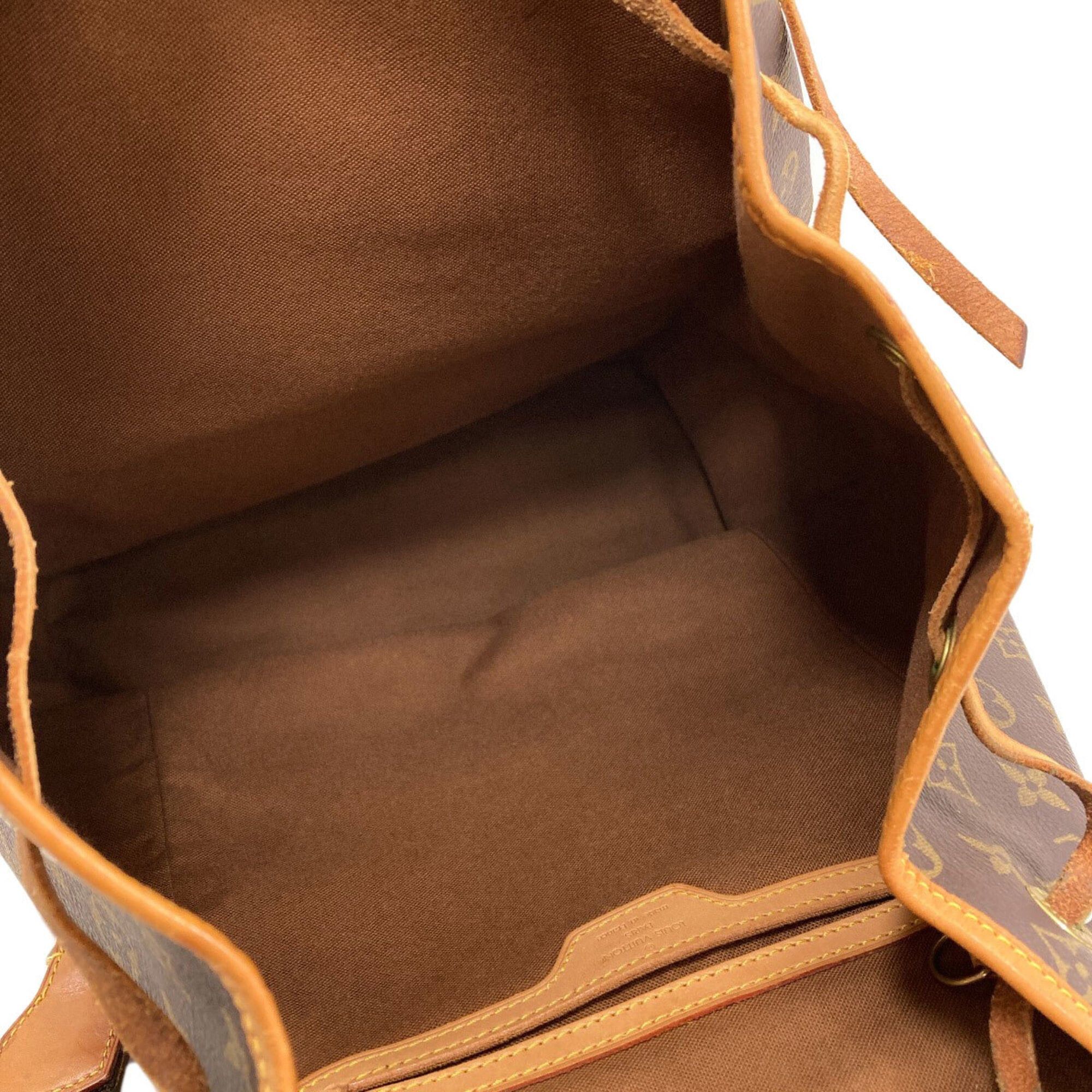 Louis Vuitton Louis Vuitton M51135 Montsouris GM Backpack/Daypack, Monogram Canvas, Women's LOUIS VUITTON Size ONE SIZE - 5 Thumbnail