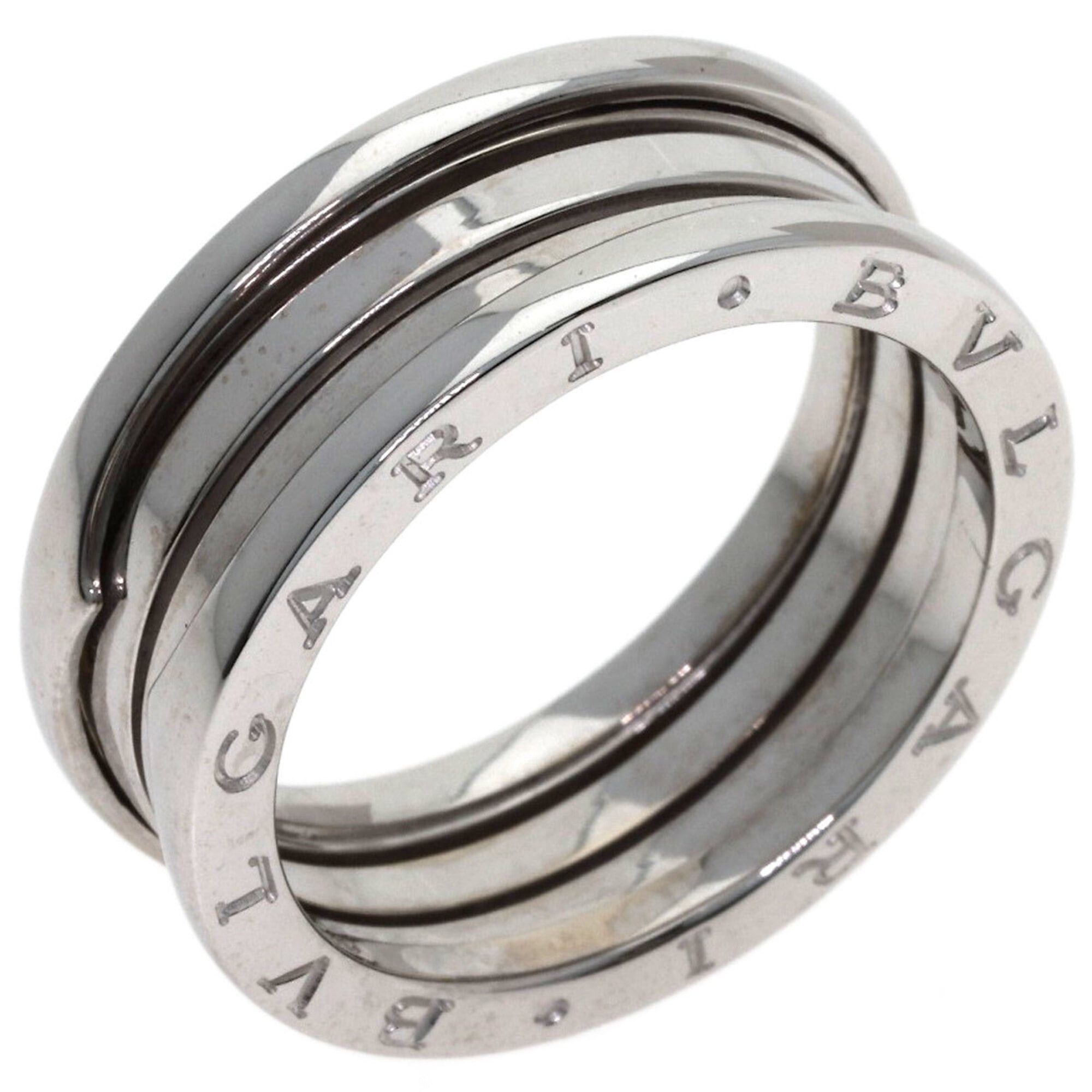 Bvlgari Bulgari B-zero1 3-band #63 Ring, 18K White Gold, Men's Watch, BVLGARI Size ONE SIZE - 2 Thumbnail