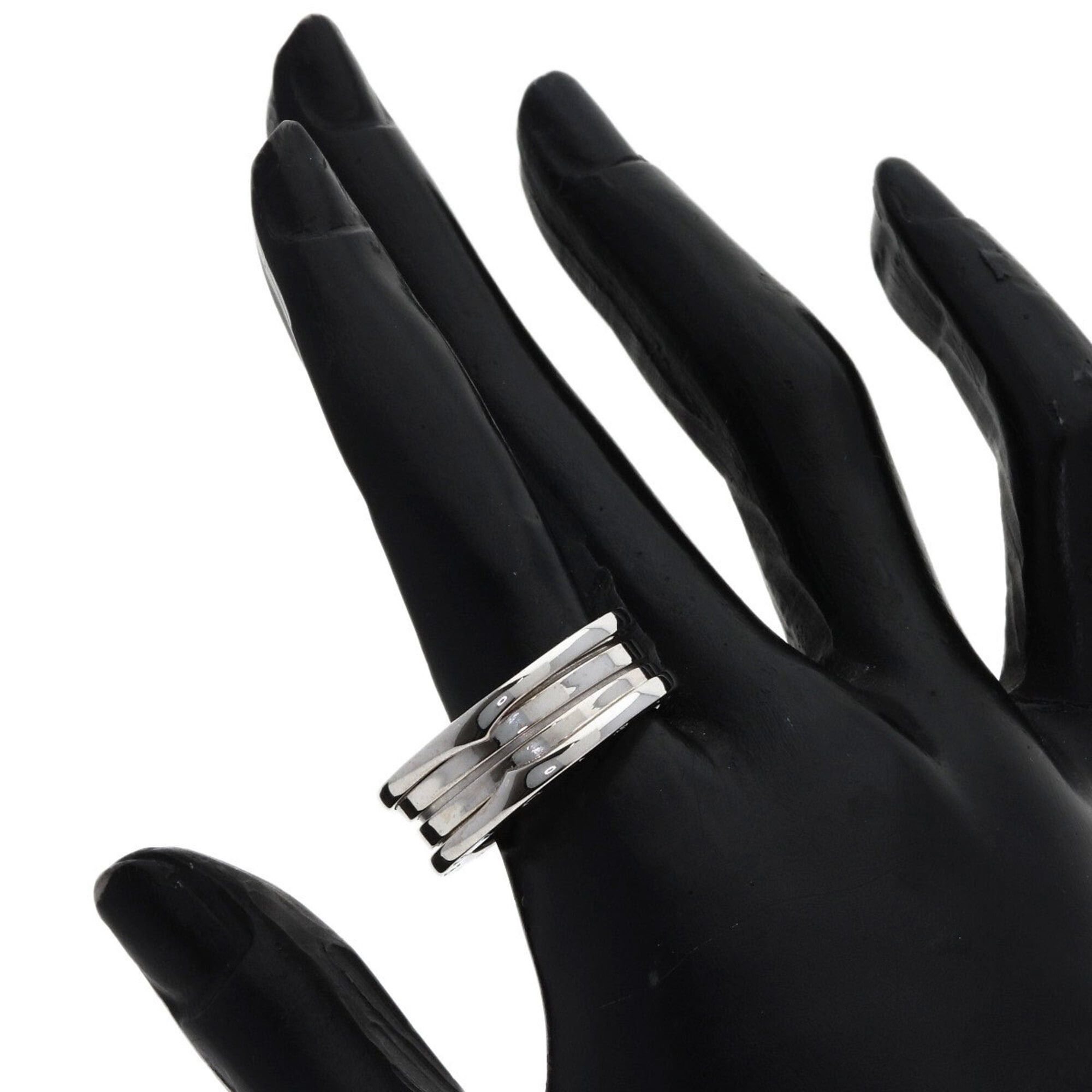 Bvlgari Bulgari B-zero1 3-band #63 Ring, 18K White Gold, Men's Watch, BVLGARI Size ONE SIZE - 5 Thumbnail
