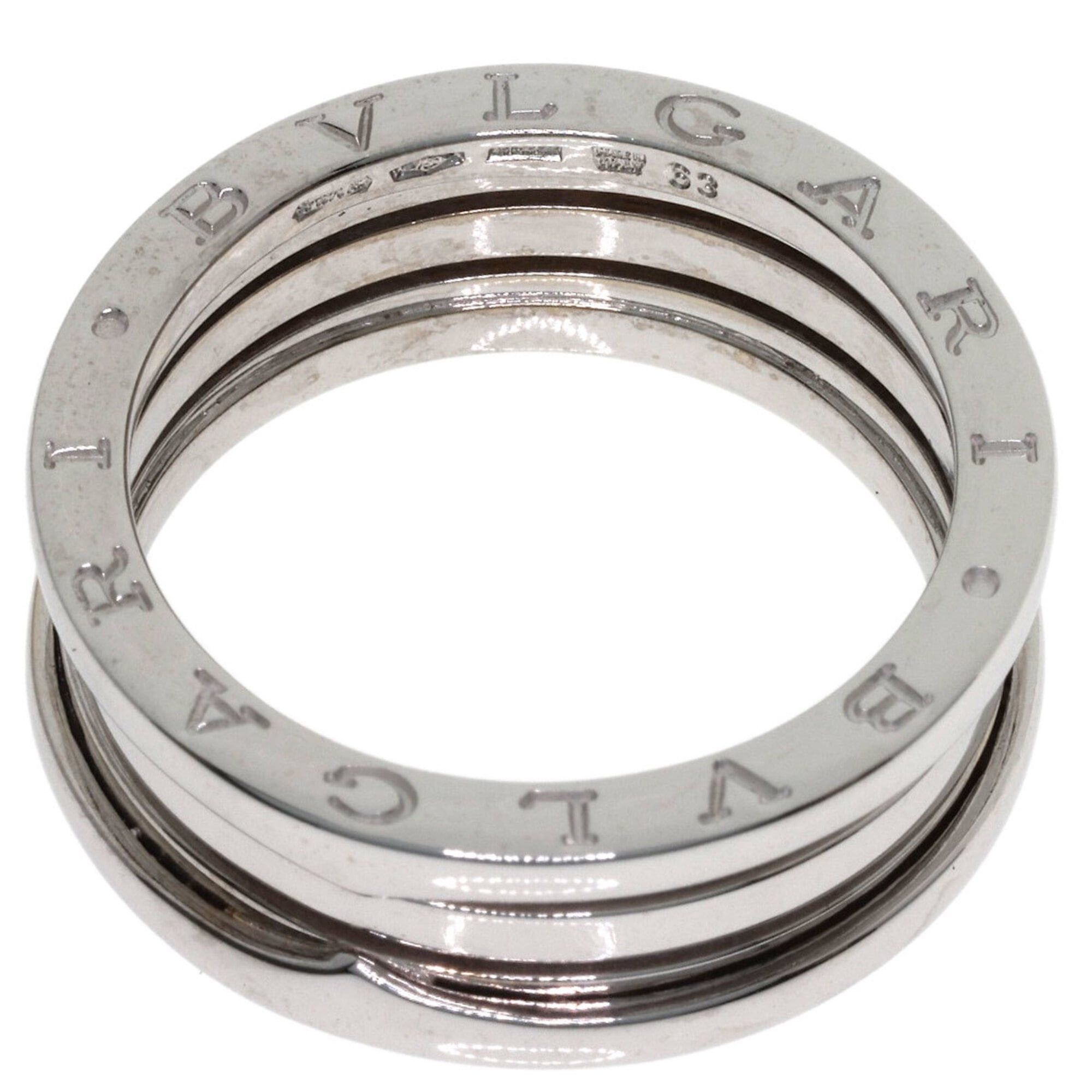 Bvlgari Bulgari B-zero1 3-band #63 Ring, 18K White Gold, Men's Watch, BVLGARI Size ONE SIZE - 4 Thumbnail
