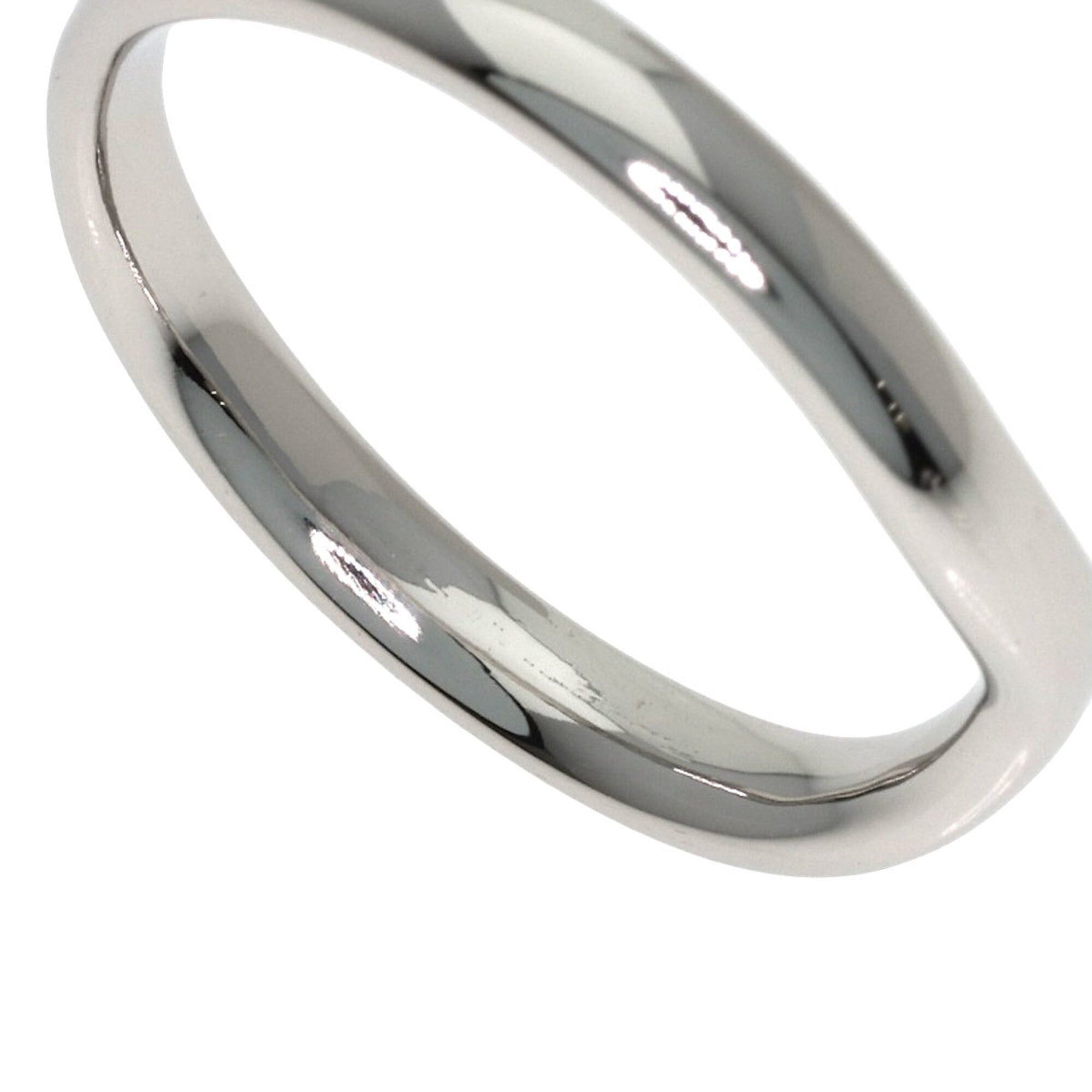 Tiffany & Co. Tiffany & Co. Curved Band Ring, Platinum PT950, Women's Ring. Size ONE SIZE - 6 Thumbnail