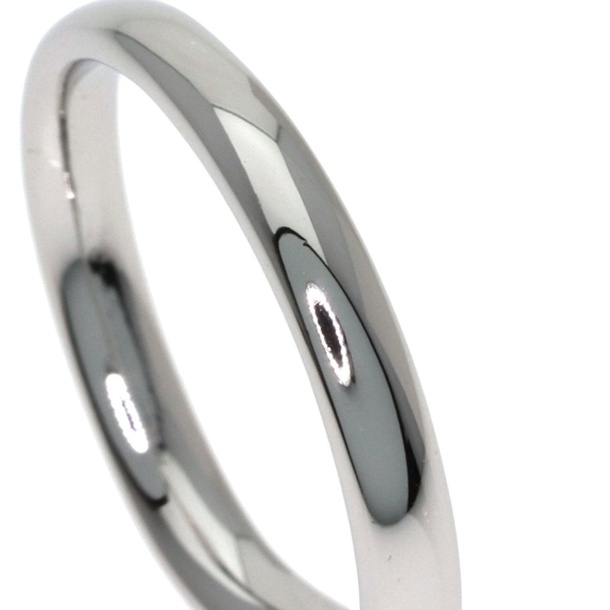 Tiffany & Co. Tiffany & Co. Curved Band Ring, Platinum PT950, Women's Ring. Size ONE SIZE - 7 Thumbnail