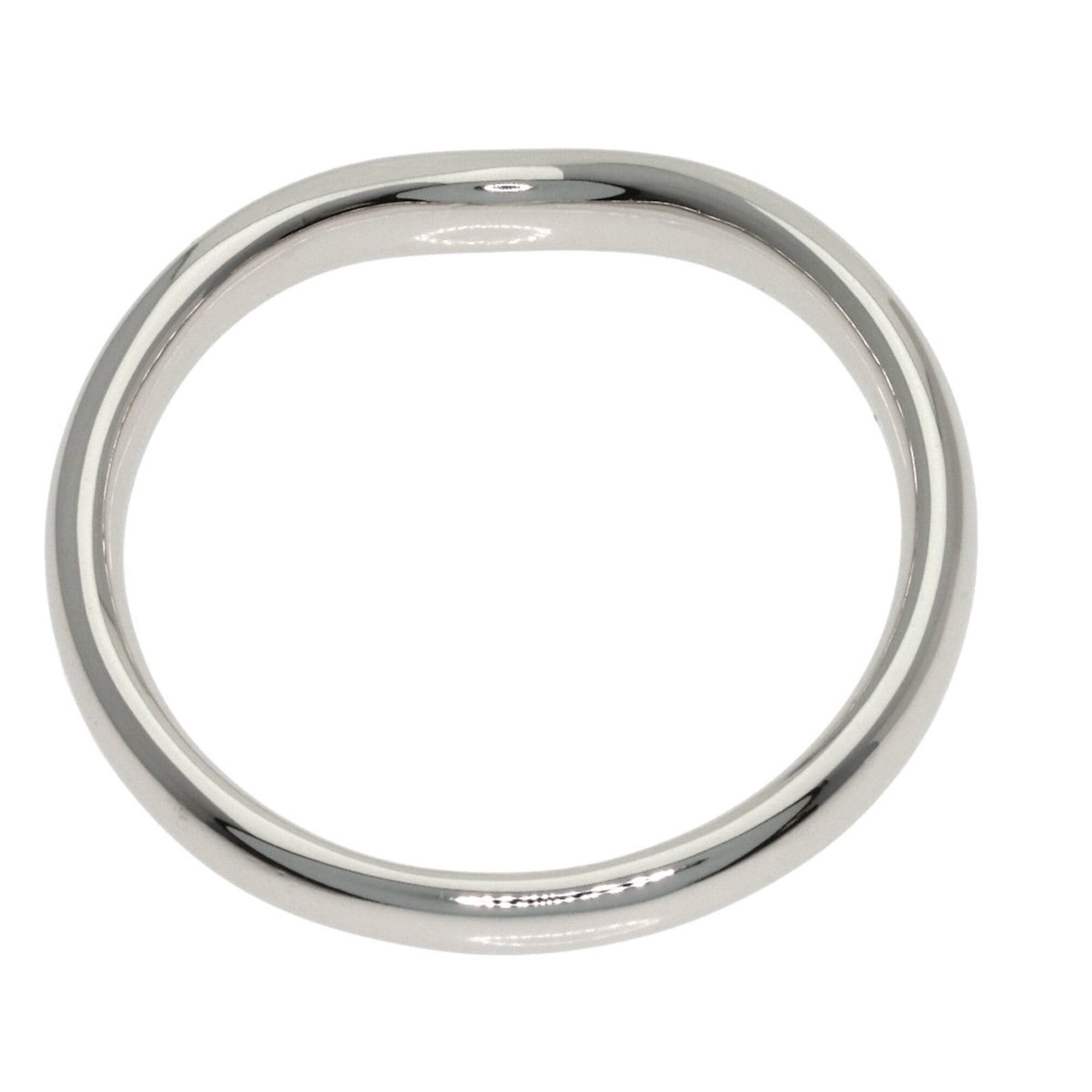 Tiffany & Co. Tiffany & Co. Curved Band Ring, Platinum PT950, Women's Ring. Size ONE SIZE - 4 Thumbnail
