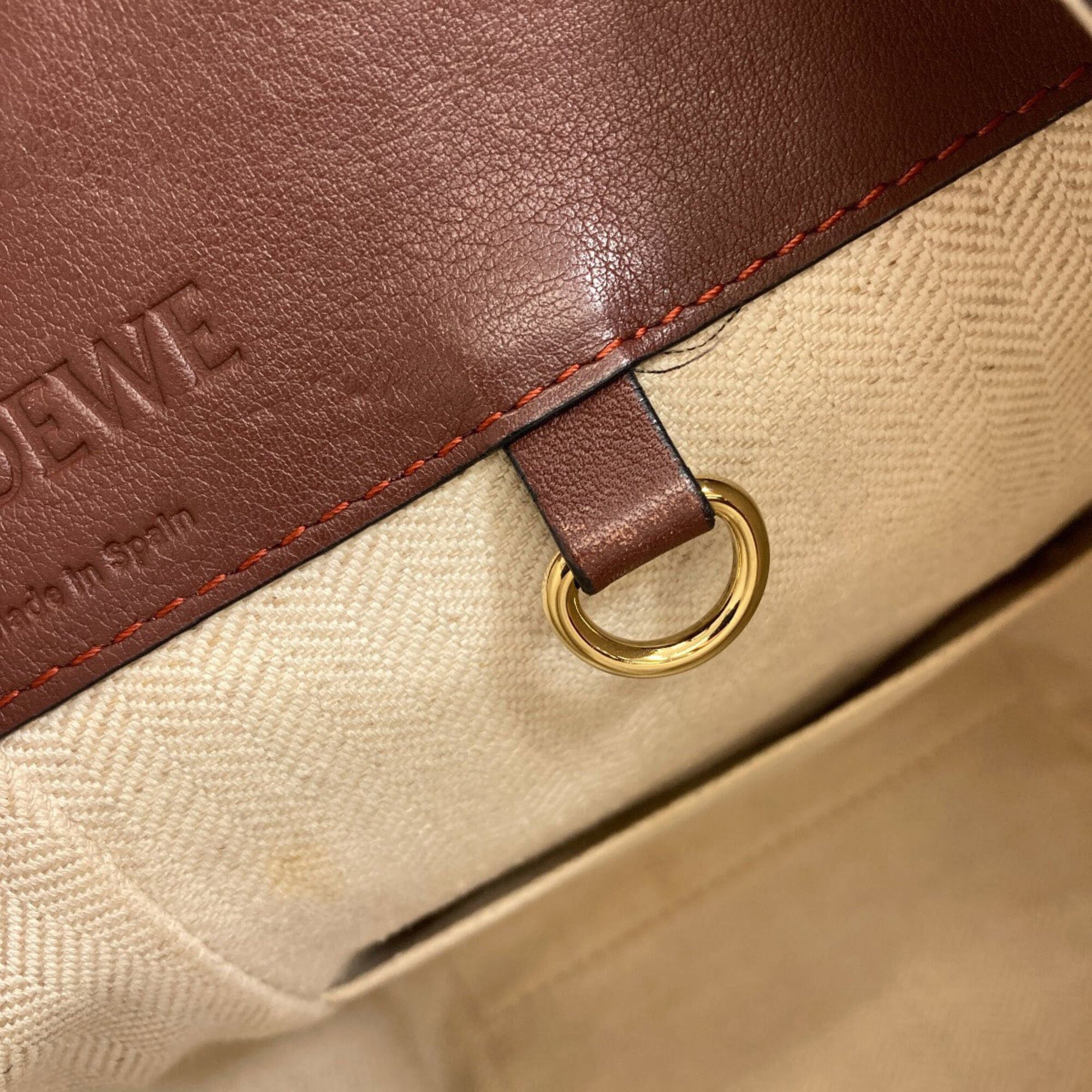 Loewe Loewe Hammock Small 2-Way Handbag, Calfskin, Women's Size ONE SIZE - 16 Thumbnail