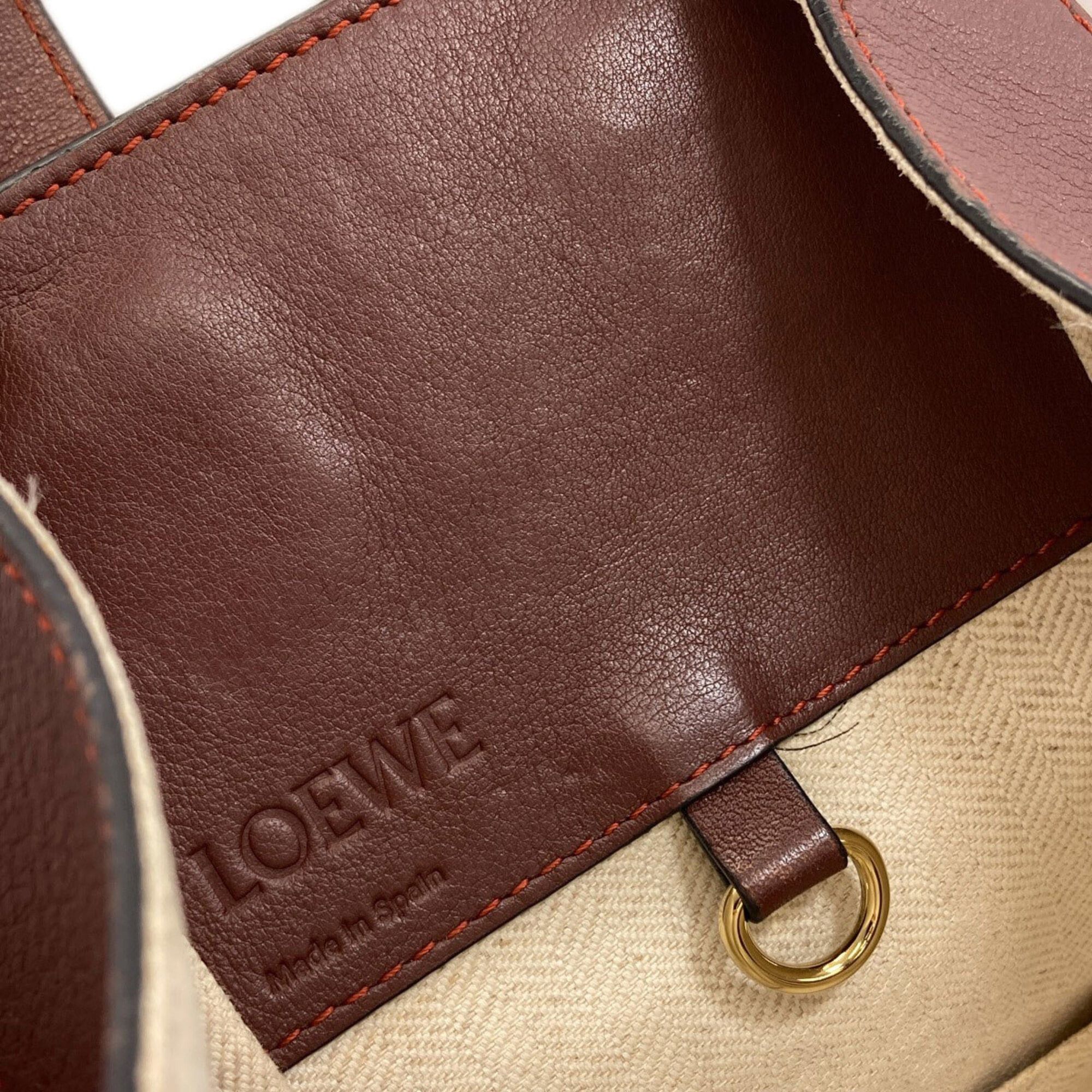 Loewe Loewe Hammock Small 2-Way Handbag, Calfskin, Women's Size ONE SIZE - 13 Thumbnail