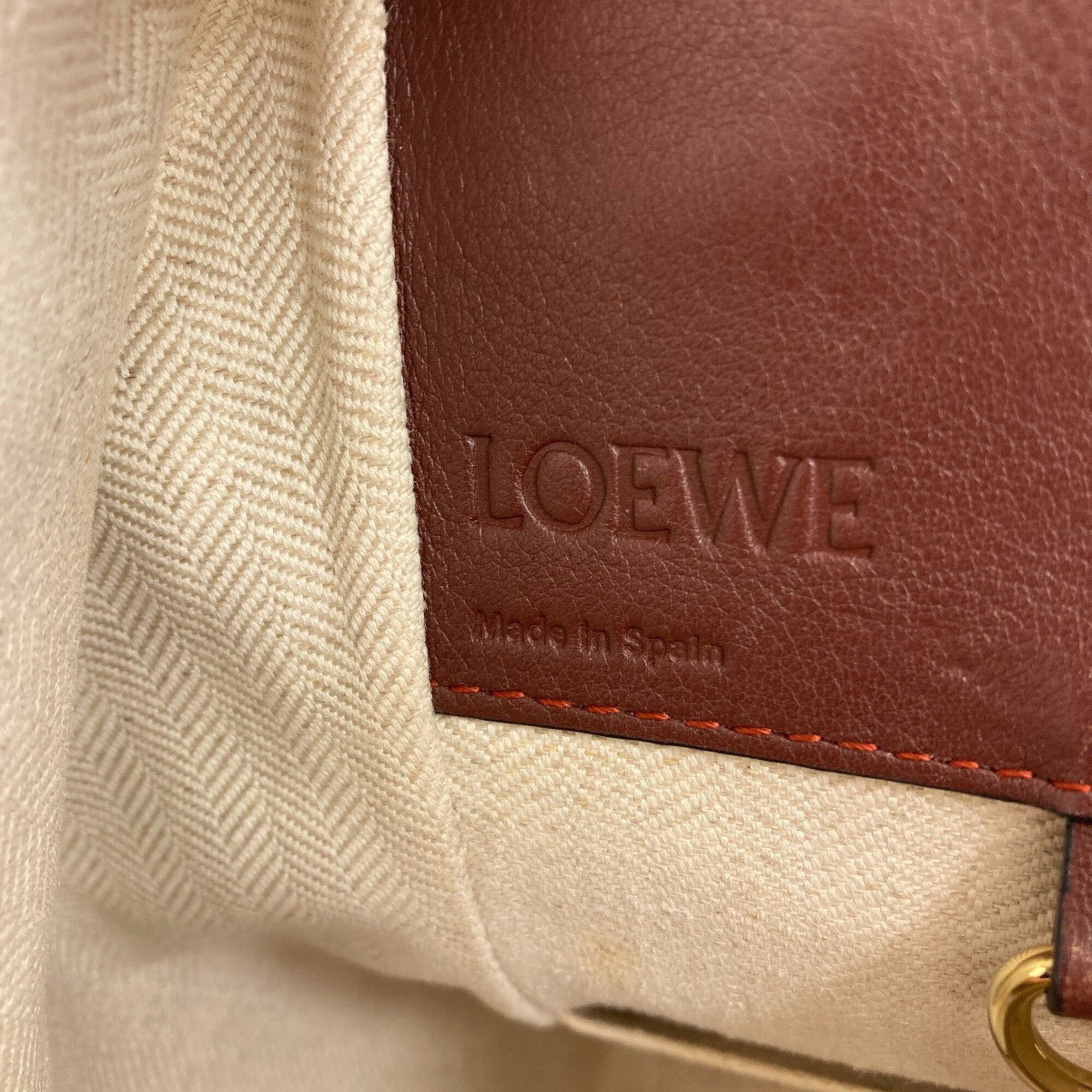 Loewe Loewe Hammock Small 2-Way Handbag, Calfskin, Women's Size ONE SIZE - 6 Thumbnail