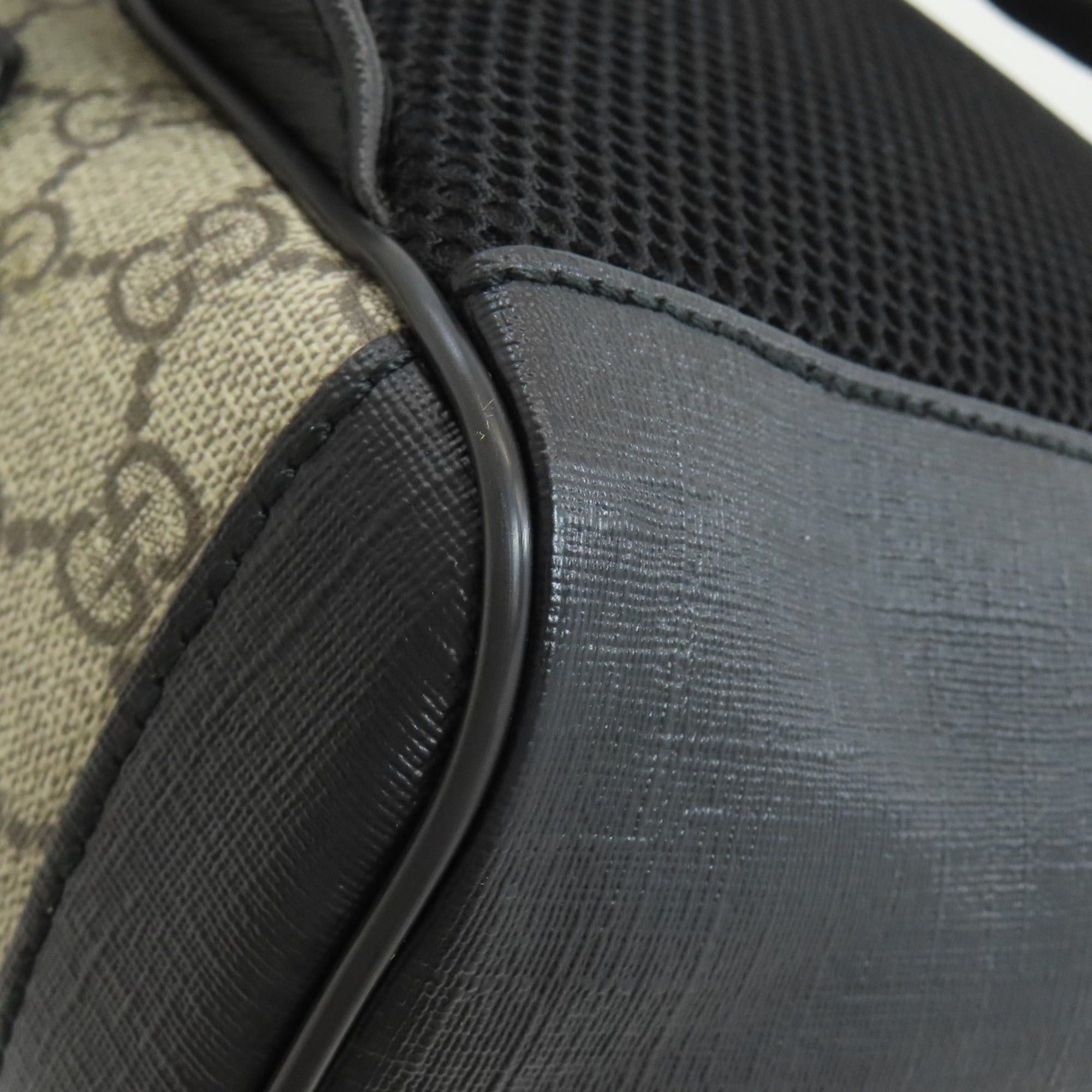 Gucci Gucci 429020 Small Backpack GG Supreme Daypack PVC Women's GUCCI Size ONE SIZE - 19 Thumbnail