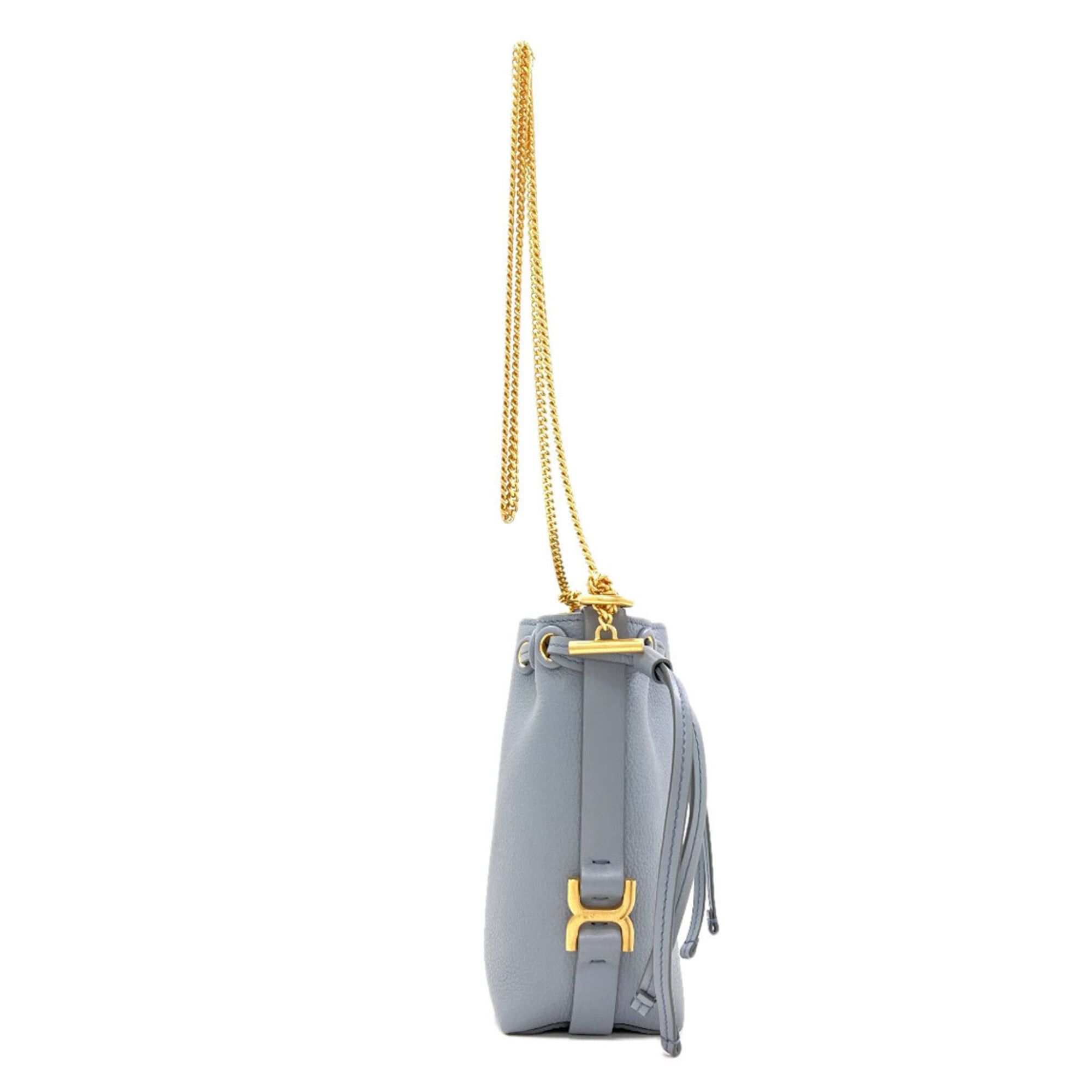 Chloe Chloé Chloe Marcie Chain Shoulder Bag Leather Women's CHLOE Size ONE SIZE - 3 Thumbnail