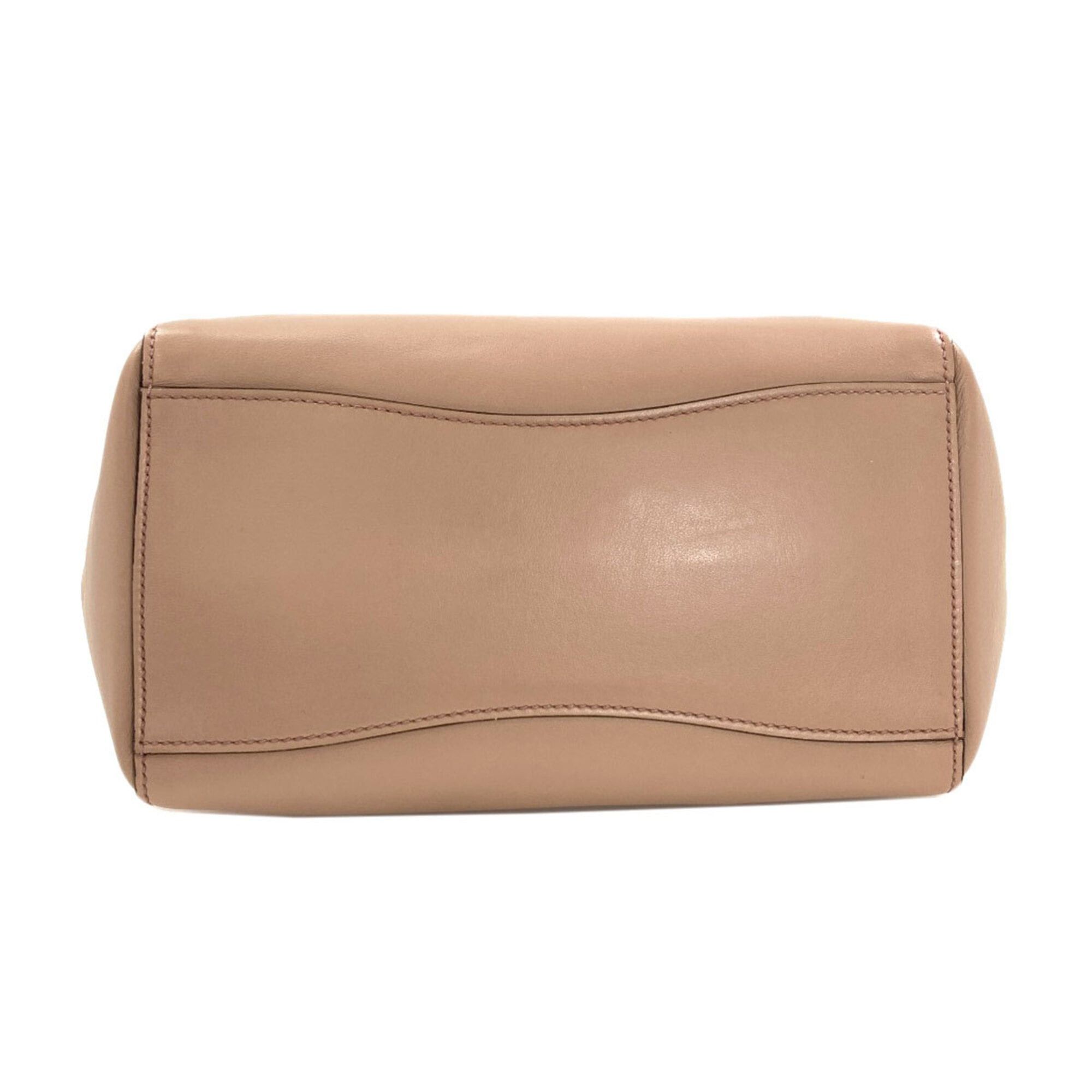 Miu Miu Miu Miu Miu 2-Way Tote Bag, Calfskin, Women's MIUMIU Size ONE SIZE - 4 Thumbnail