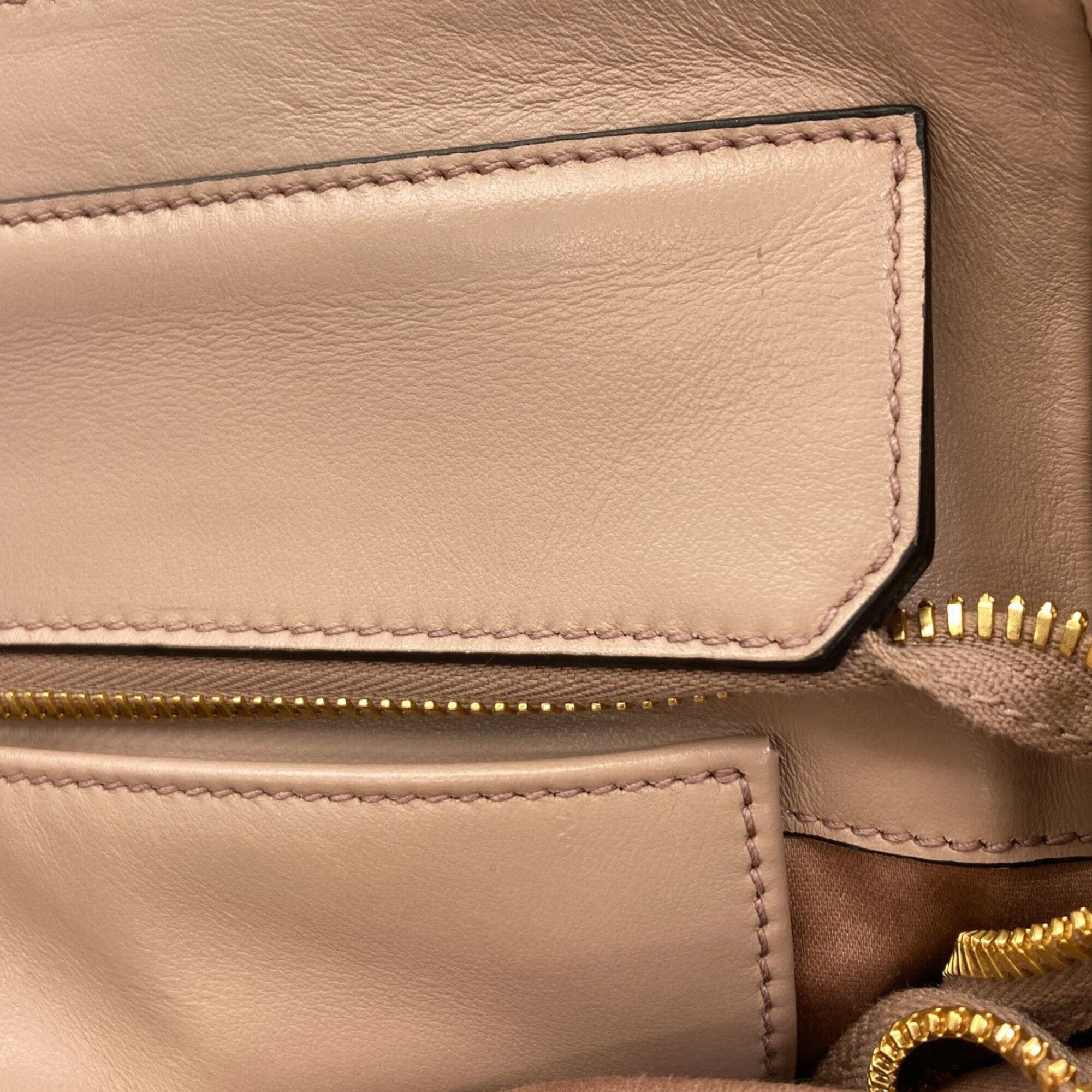 Miu Miu Miu Miu Miu 2-Way Tote Bag, Calfskin, Women's MIUMIU Size ONE SIZE - 10 Thumbnail