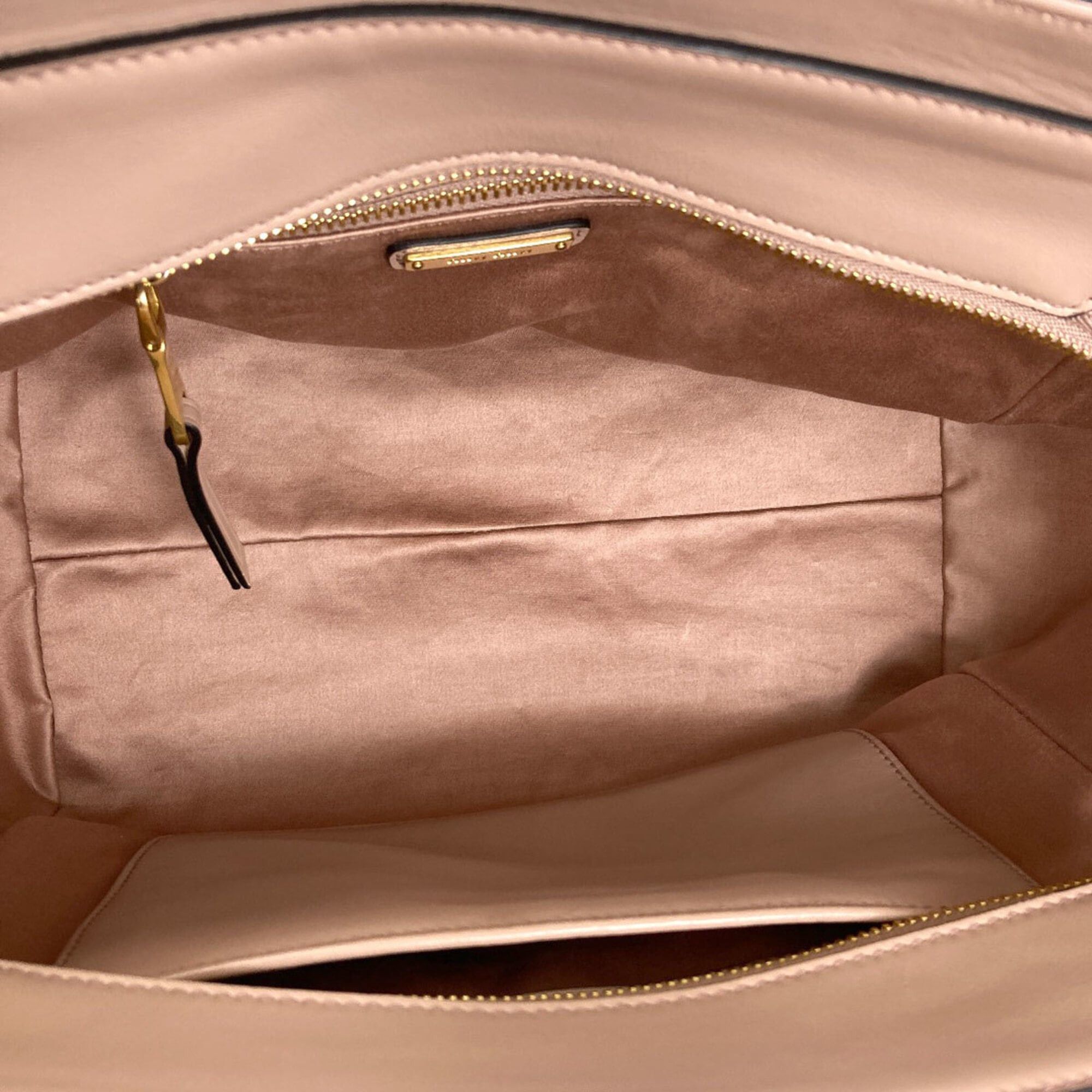 Miu Miu Miu Miu Miu 2-Way Tote Bag, Calfskin, Women's MIUMIU Size ONE SIZE - 5 Thumbnail
