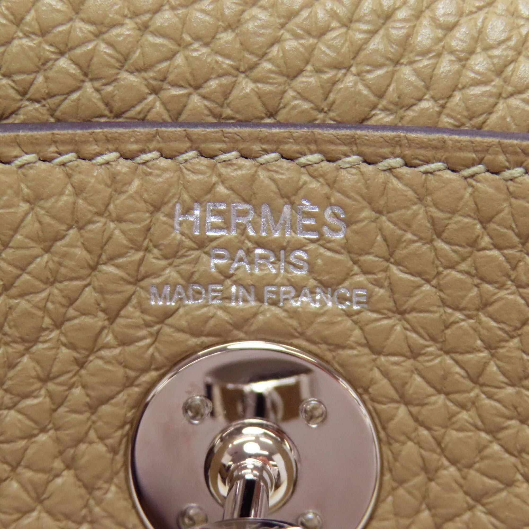 Hermes Hermes Lindy Mini Verso Maxi Cadreille Silver Hardware Handbag Taurillon Leather Women's HERMES Size ONE SIZE - 6 Thumbnail