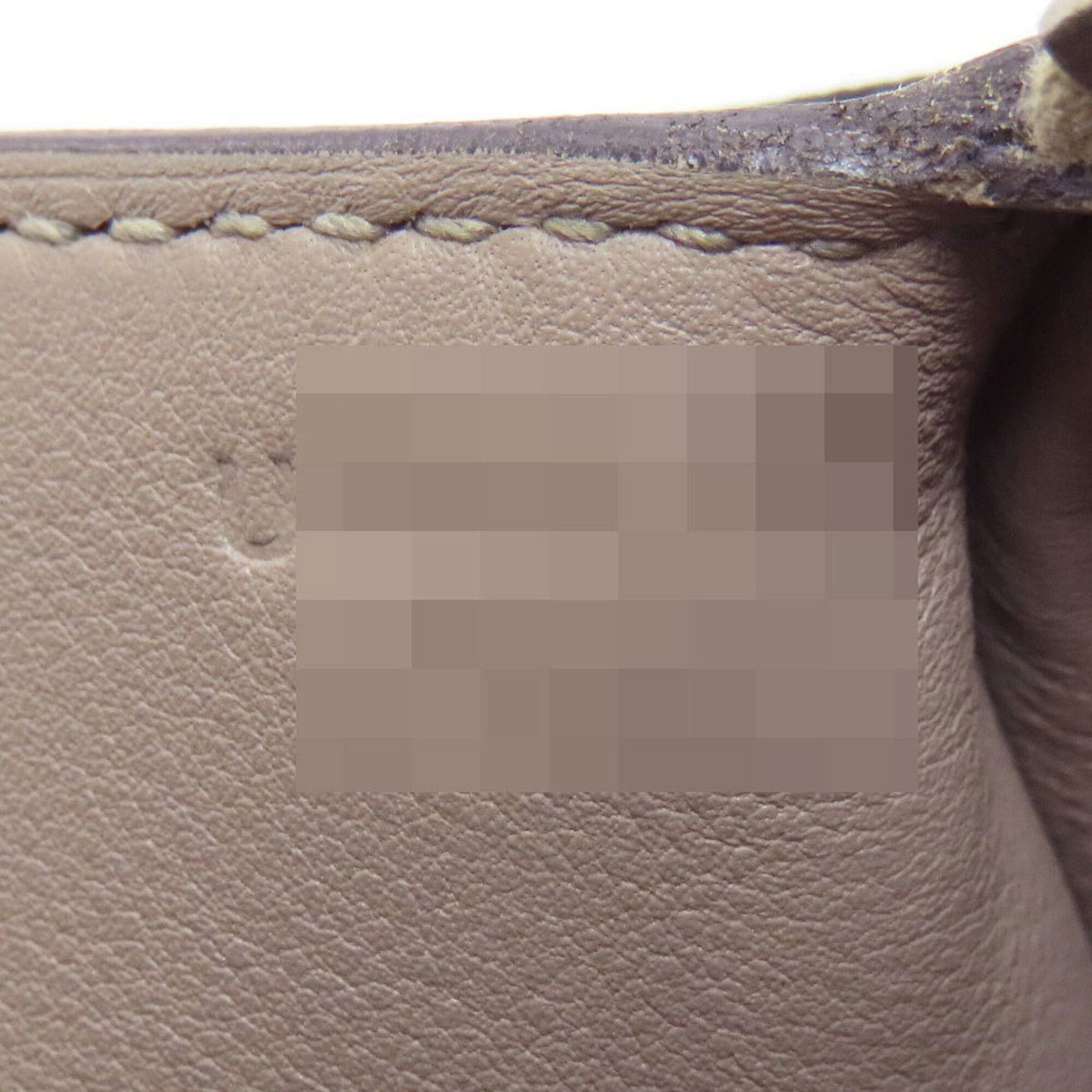 Hermes Hermes Lindy Mini Verso Maxi Cadreille Silver Hardware Handbag Taurillon Leather Women's HERMES Size ONE SIZE - 7 Thumbnail