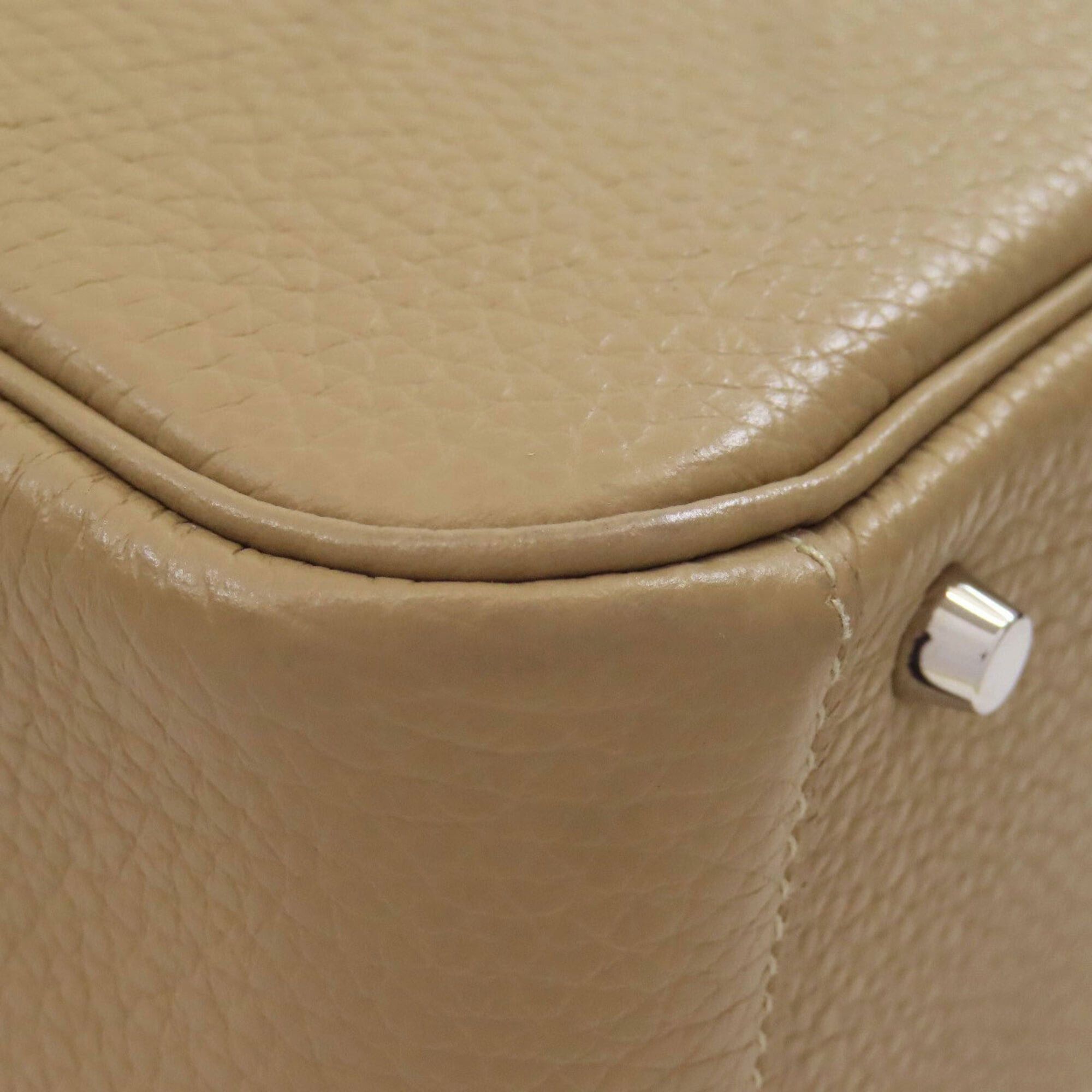 Hermes Hermes Lindy Mini Verso Maxi Cadreille Silver Hardware Handbag Taurillon Leather Women's HERMES Size ONE SIZE - 23 Thumbnail