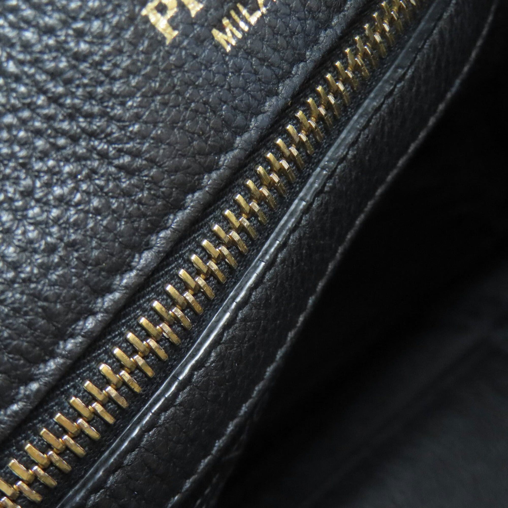 Prada Prada 1BG048 Logo Tote Bag Leather Women's PRADA Size ONE SIZE - 13 Thumbnail