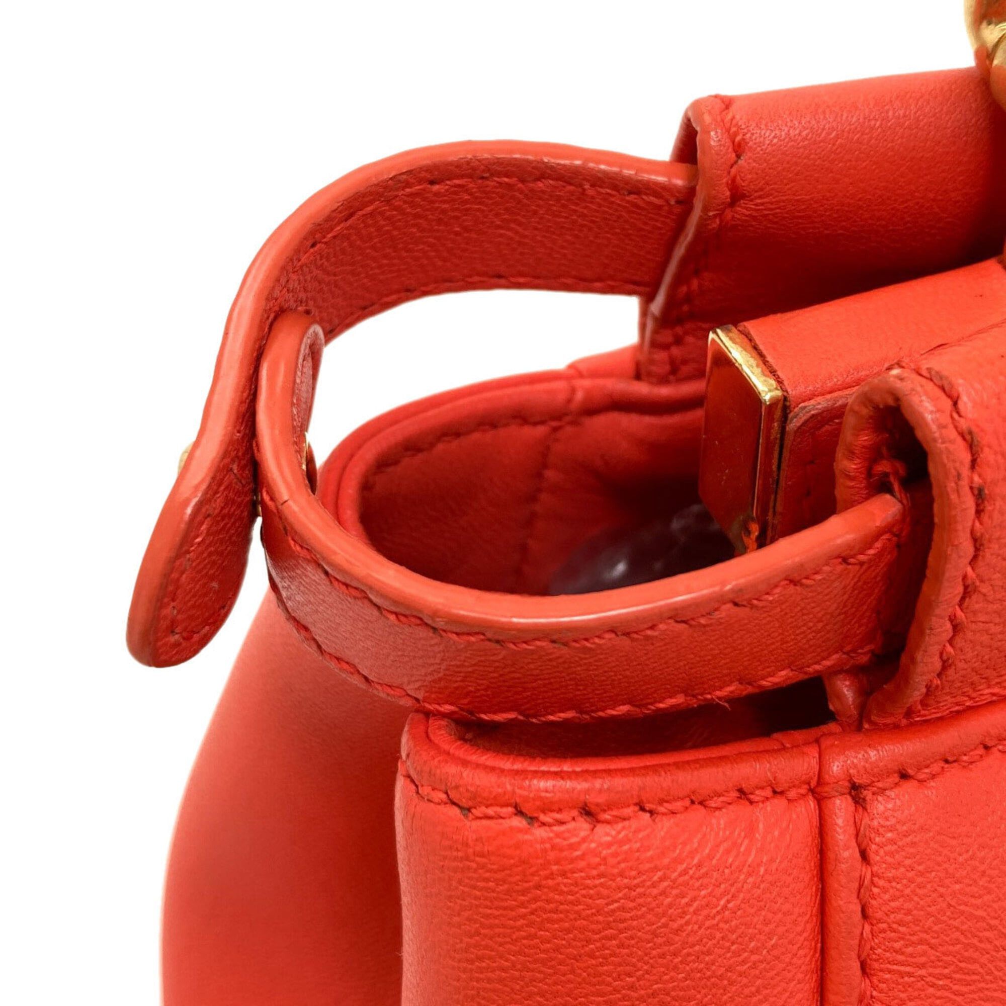 Fendi Fendi Peekaboo Mini 2-Way Handbag, Calfskin, Women's FENDI Size ONE SIZE - 16 Thumbnail