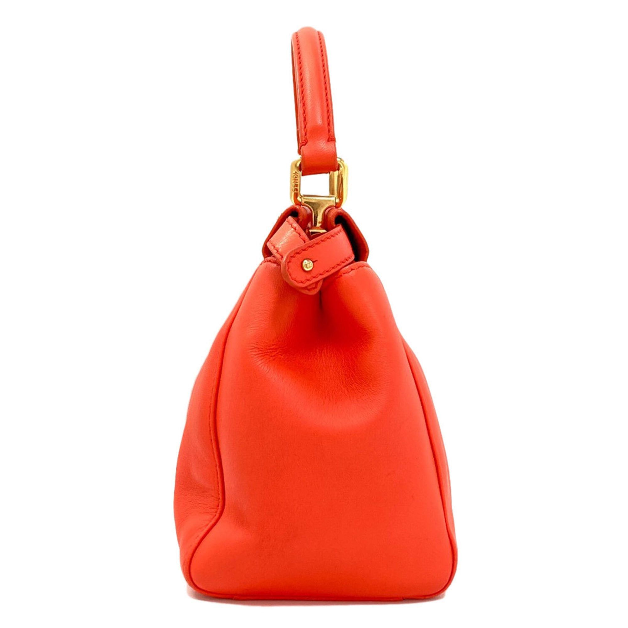 Fendi Fendi Peekaboo Mini 2-Way Handbag, Calfskin, Women's FENDI Size ONE SIZE - 3 Thumbnail