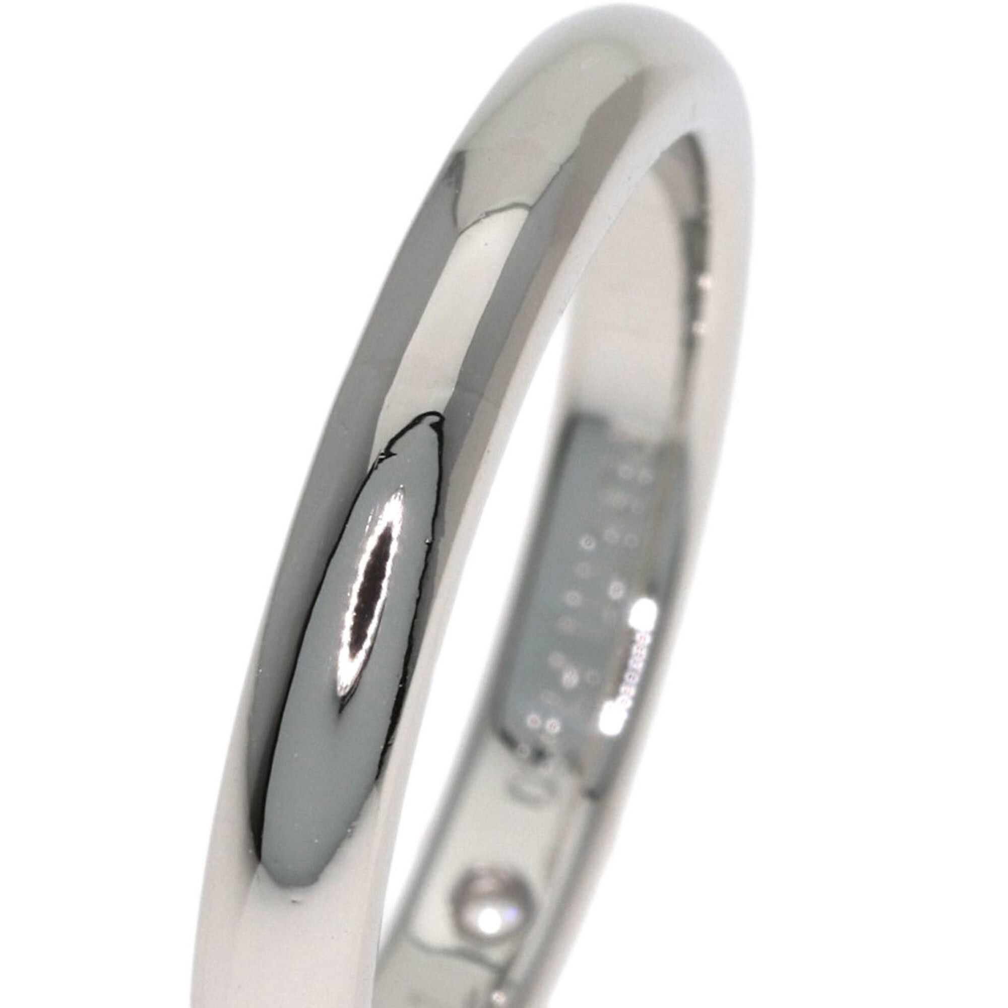 Tiffany & Co. Tiffany & Co. Stacking Band 1P Diamond Ring, Platinum PT950, Women's Ring. Size ONE SIZE - 9 Thumbnail