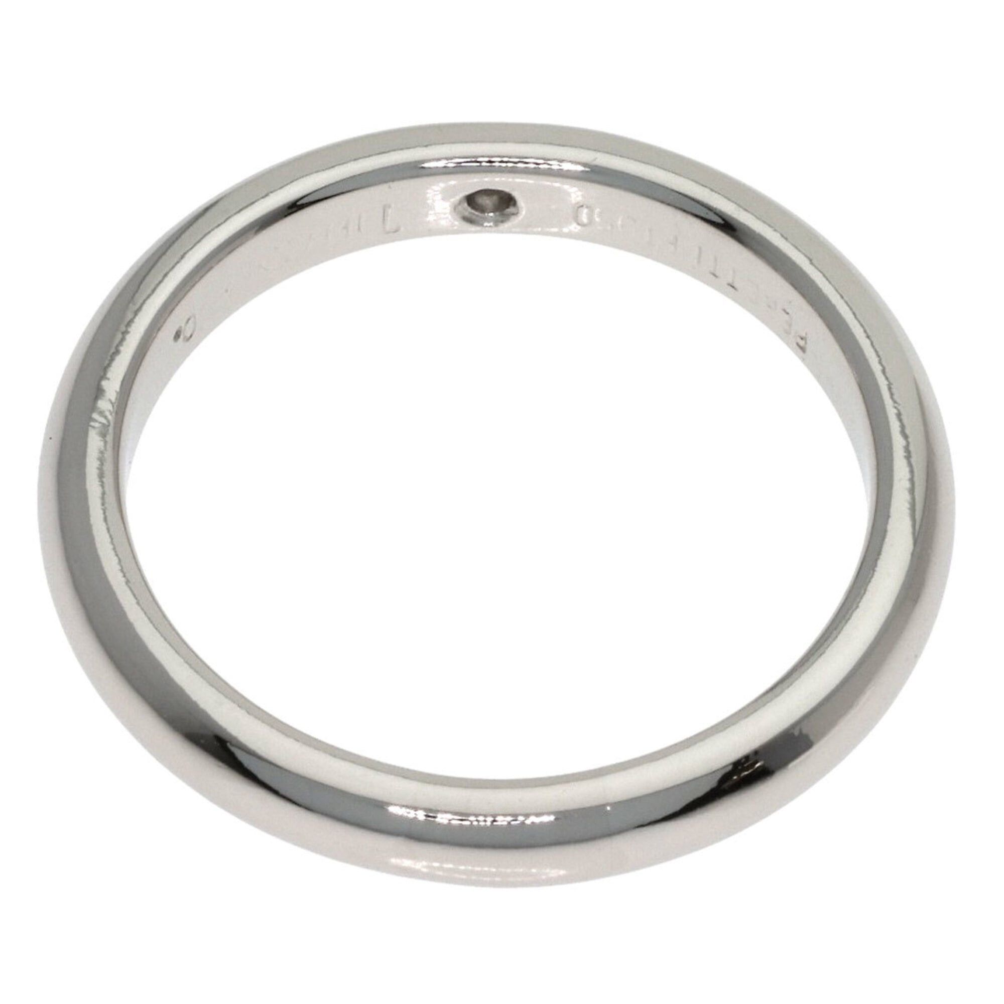 Tiffany & Co. Tiffany & Co. Stacking Band 1P Diamond Ring, Platinum PT950, Women's Ring. Size ONE SIZE - 4 Thumbnail