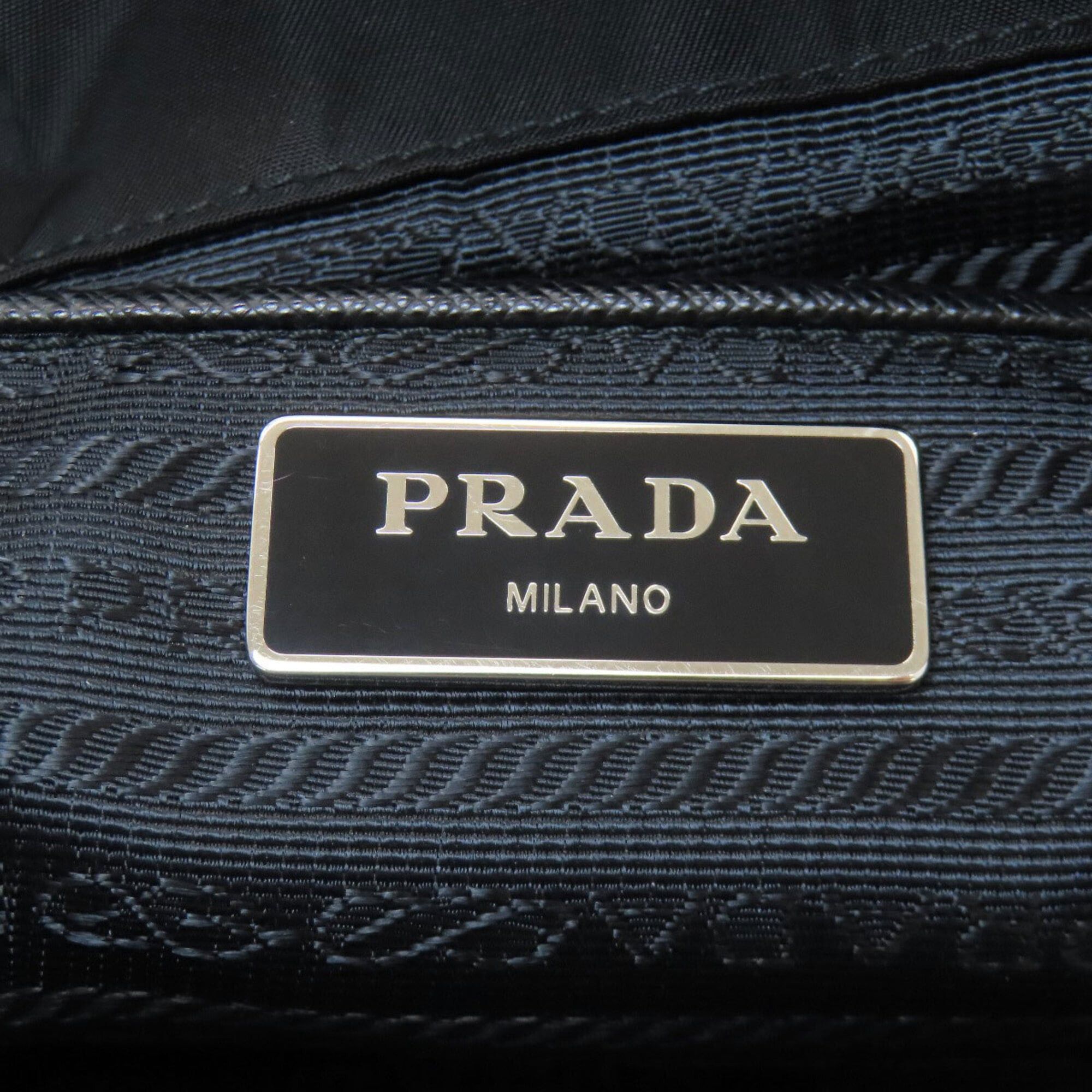 Prada Prada logo hardware backpack/daypack, nylon, women's. Size ONE SIZE - 6 Thumbnail