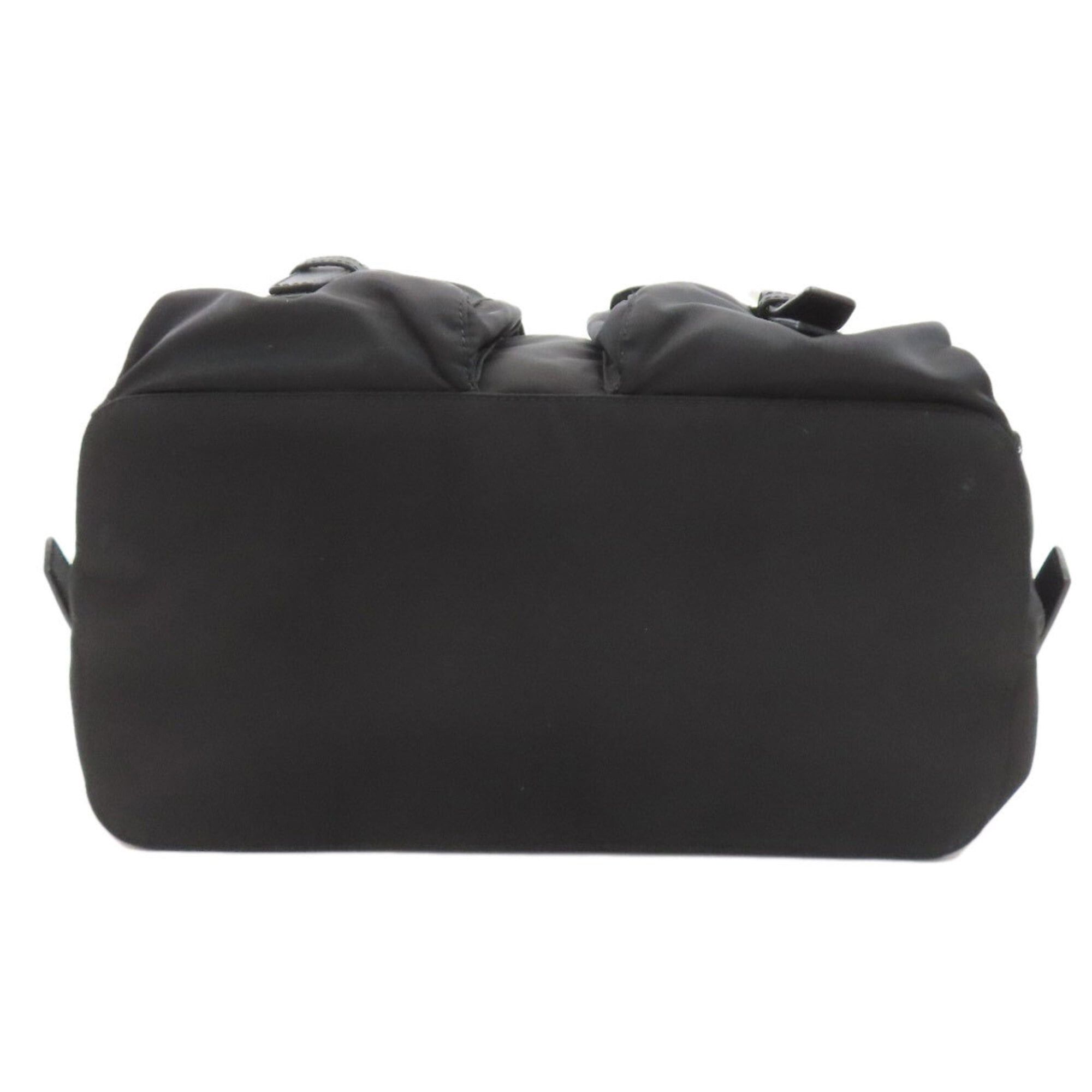 Prada Prada logo hardware backpack/daypack, nylon, women's. Size ONE SIZE - 4 Thumbnail