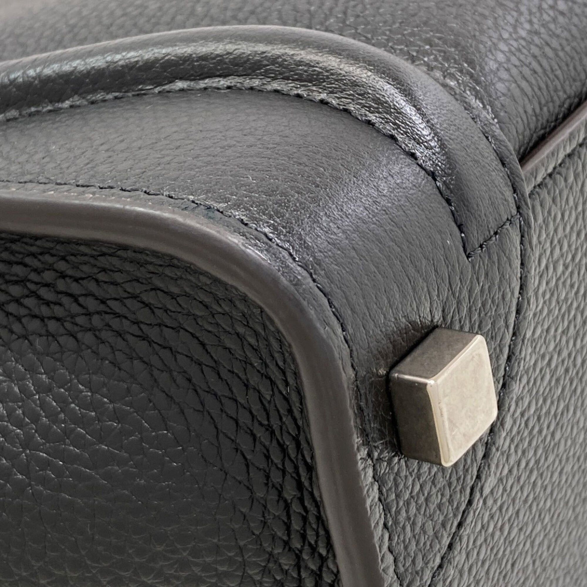 Celine Celine Luggage Micro Handbag, Calfskin, Women's Size ONE SIZE - 19 Thumbnail