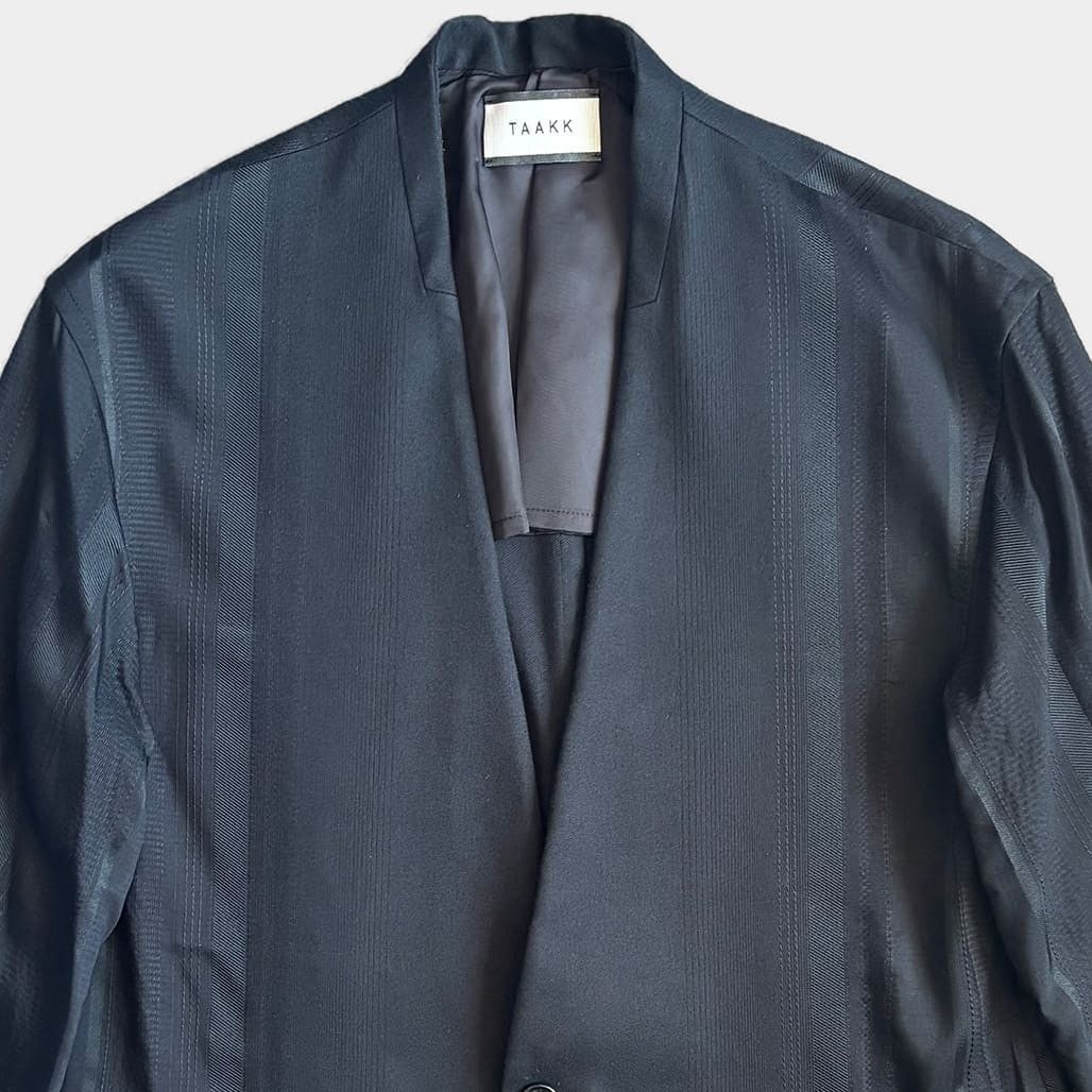 TAAKK TAAKK 24SS Collarless Jacket Size 1 Size US S / EU 44-46 / 1 - 2 Thumbnail