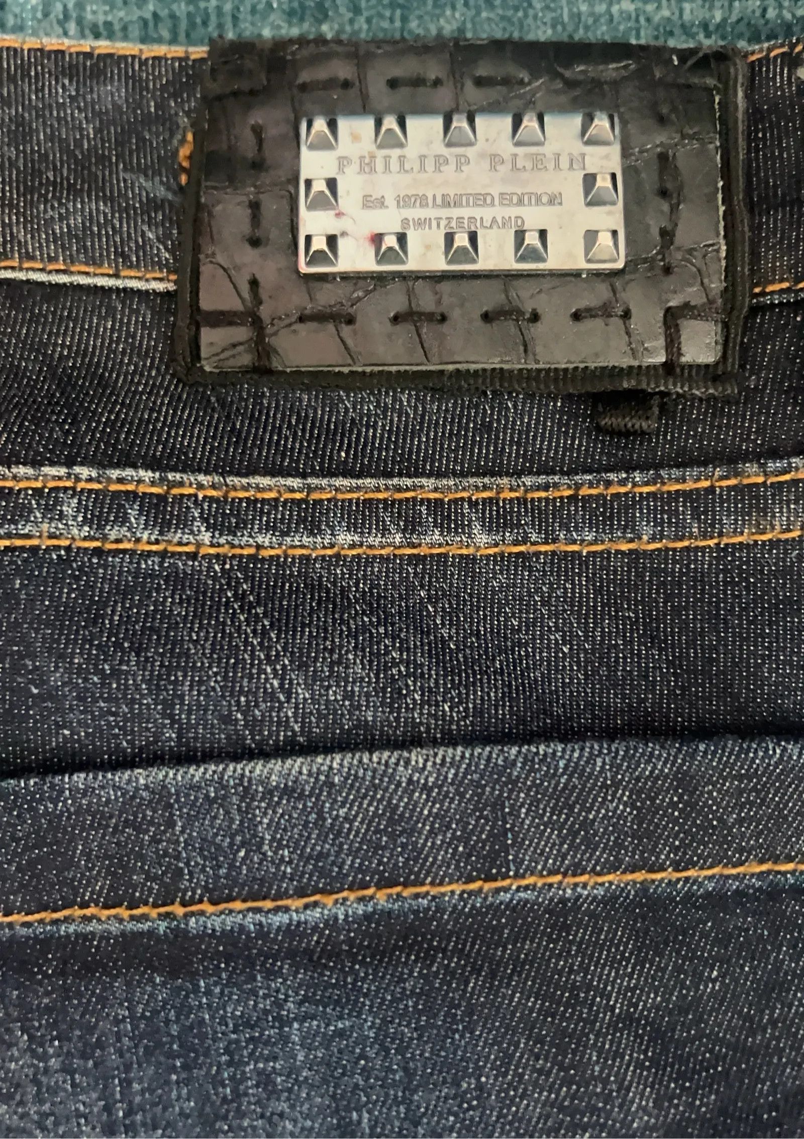 Philipp Plein Philipp Plein Super Slim Fit Jeans Size 28" / US 6 / IT 42 - 3 Thumbnail