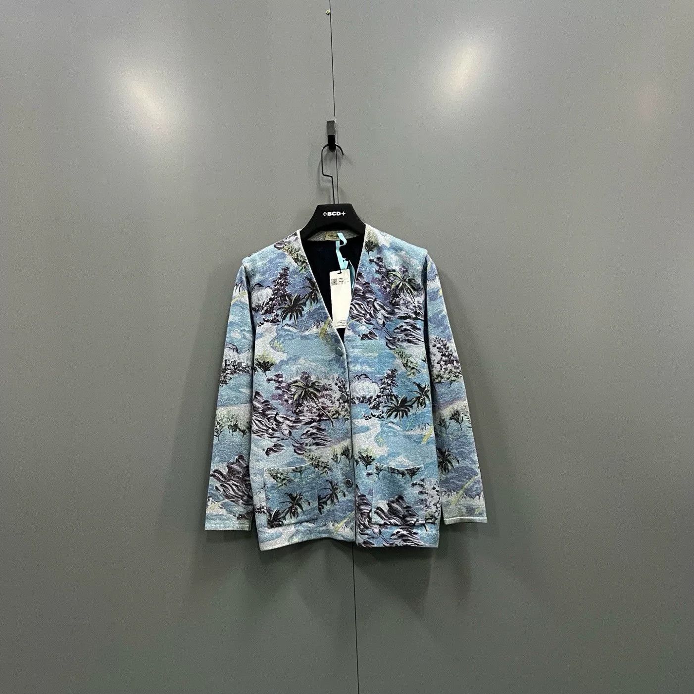 Saint Laurent Paris Saint Laurent Landscape Print Cardigan Size XS Size US XS / EU 42 / 0 - 2 Thumbnail