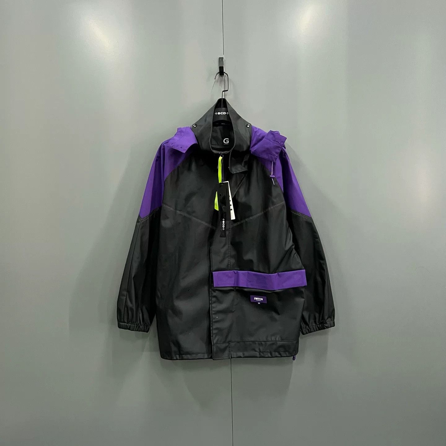 Givenchy Givenchy Purple Panel Zip Jacket Size M Size US M / EU 48-50 / 2 - 2 Thumbnail