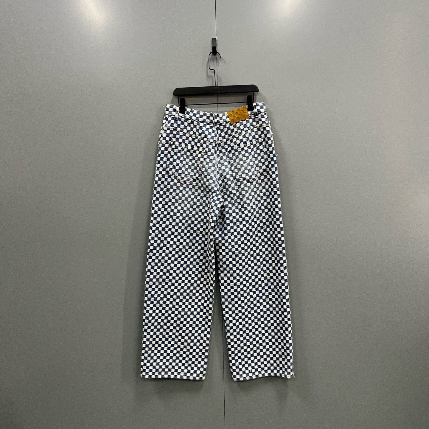 Louis Vuitton Louis Vuitton x Nigo Damier Denim Jeans Size 29 Size US 29 - 3 Thumbnail