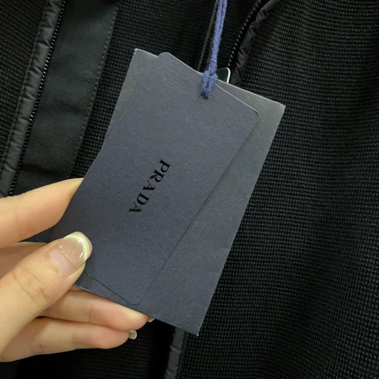 Prada Prada Knit Nylon Full Zip Jacket Size 48 Size US M / EU 48-50 / 2 - 5 Thumbnail
