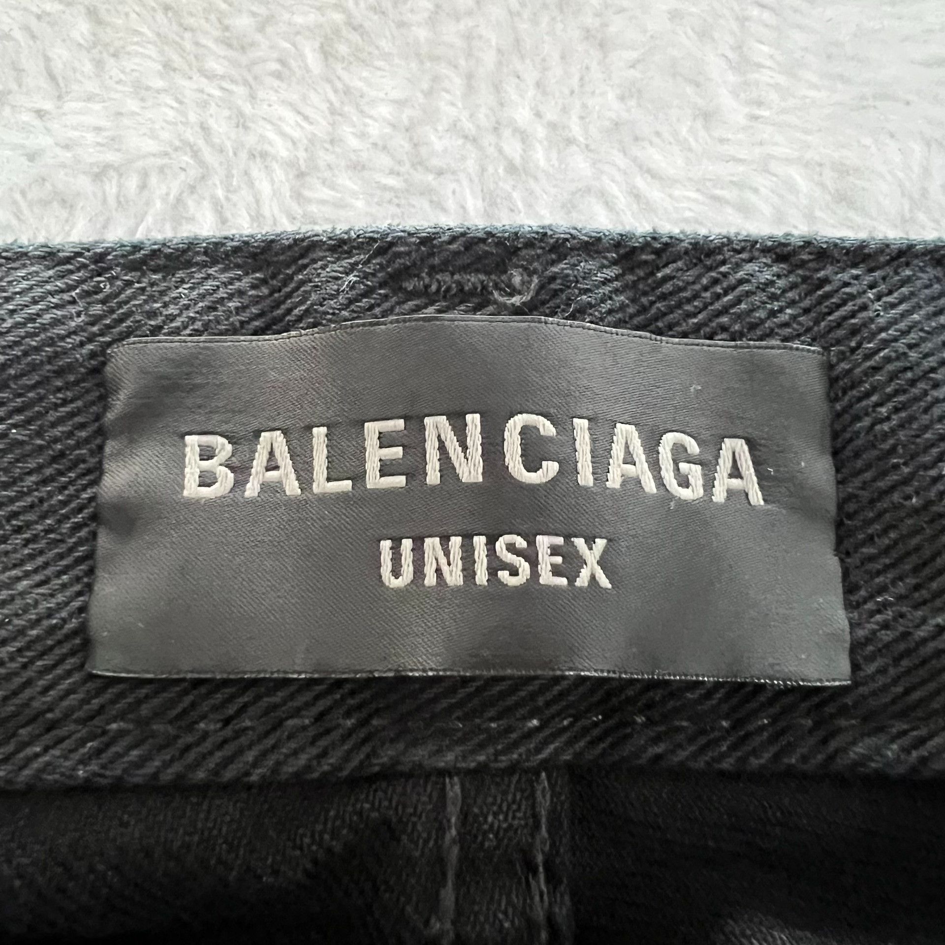 Balenciaga Balenciaga Logo Denim Jeans Size 28 Size US 28 / EU 44 - 4 Thumbnail