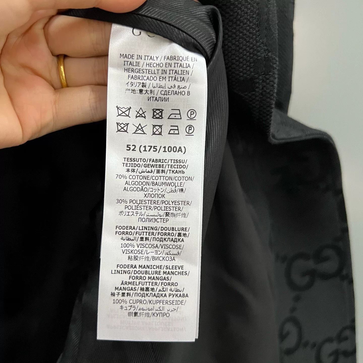 Gucci Gucci GG Jacquard Blazer Size 42R Size 42R - 4 Thumbnail