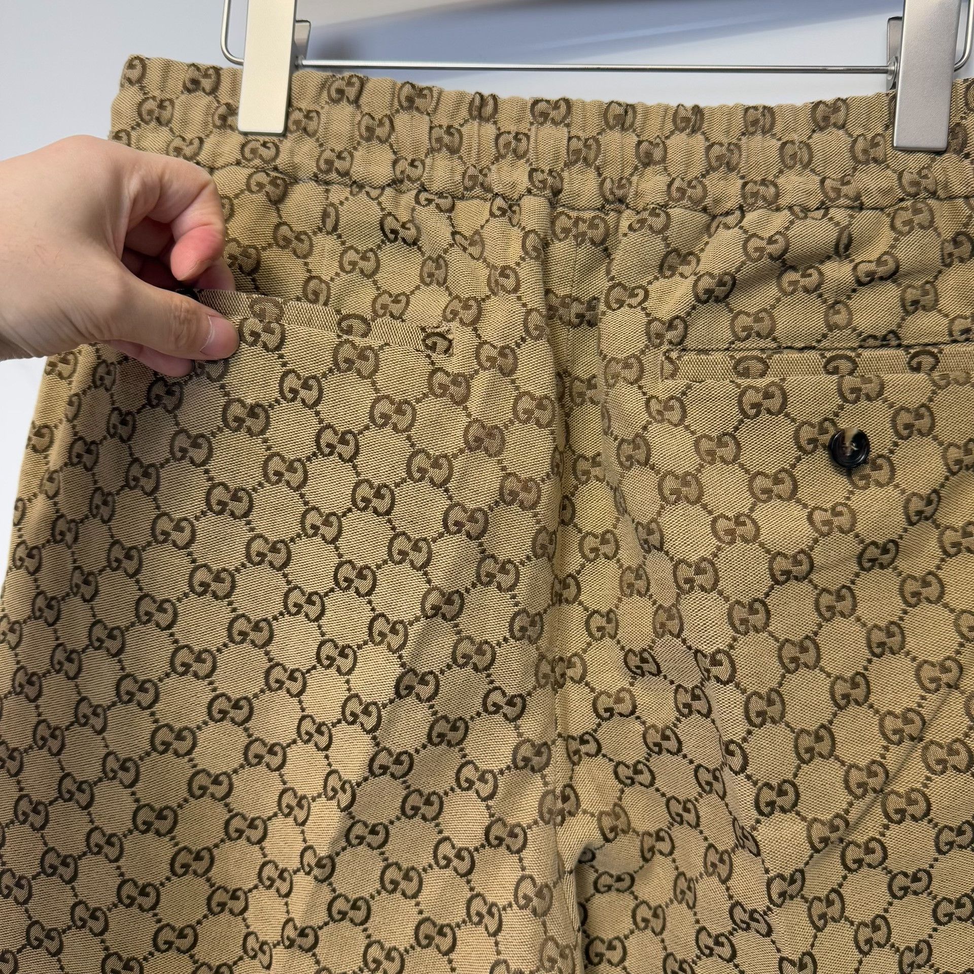 Gucci Gucci Monogram Logo Print Pants Size 30 Size US 30 / EU 46 - 6 Thumbnail