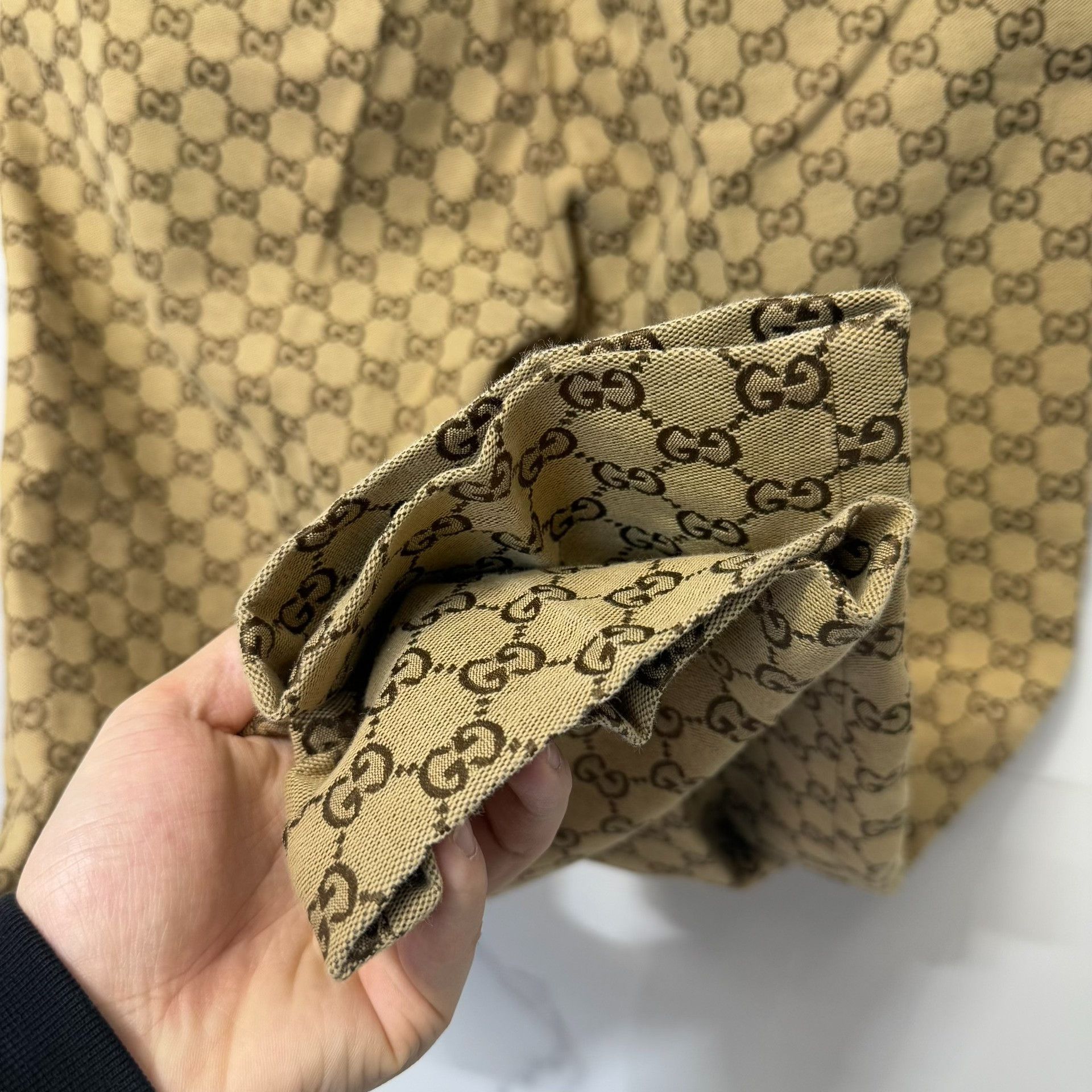 Gucci Gucci Monogram Logo Print Pants Size 30 Size US 30 / EU 46 - 7 Thumbnail