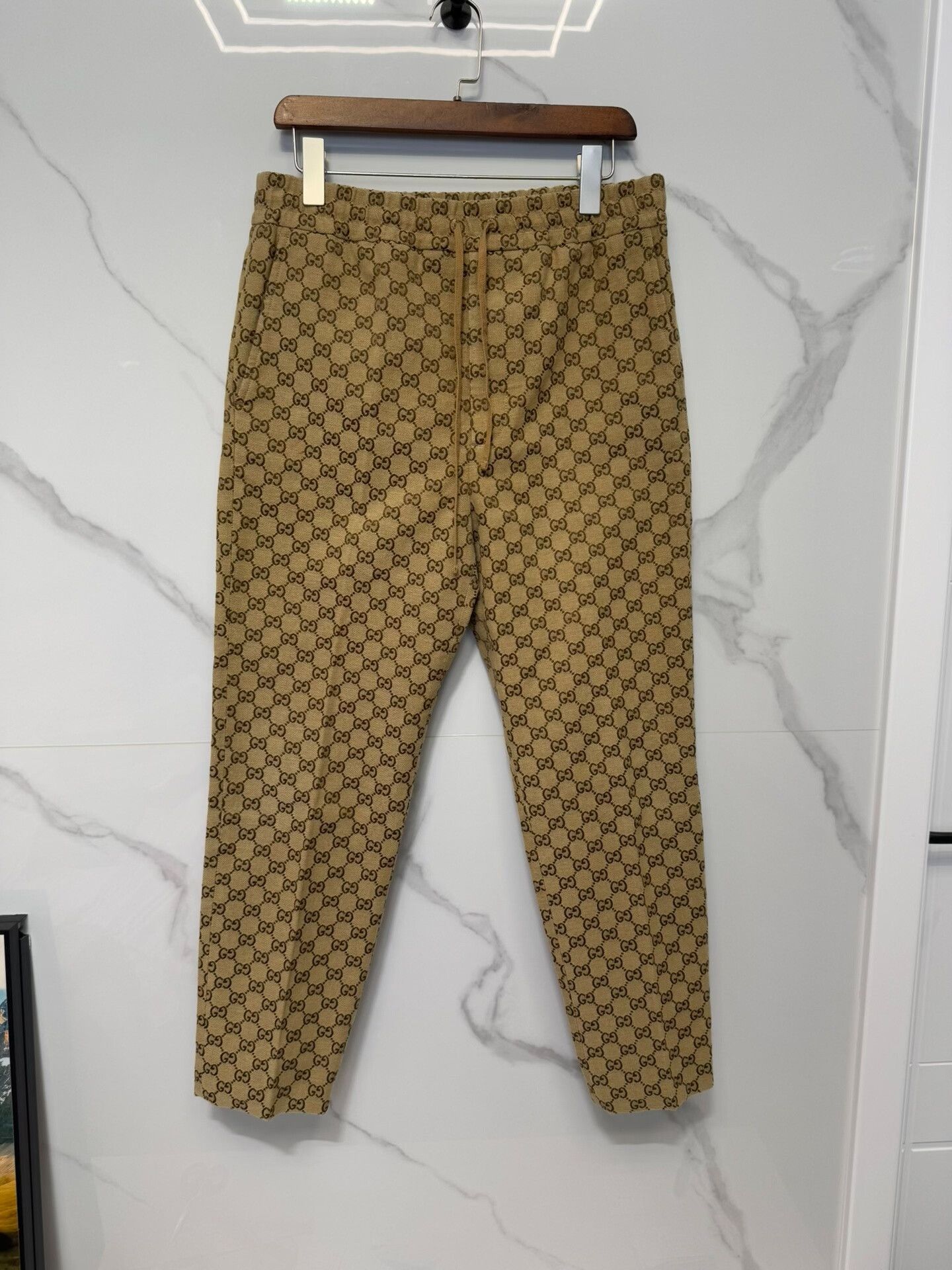 Gucci Gucci Monogram Logo Print Pants Size 30 Size US 30 / EU 46 - 2 Thumbnail